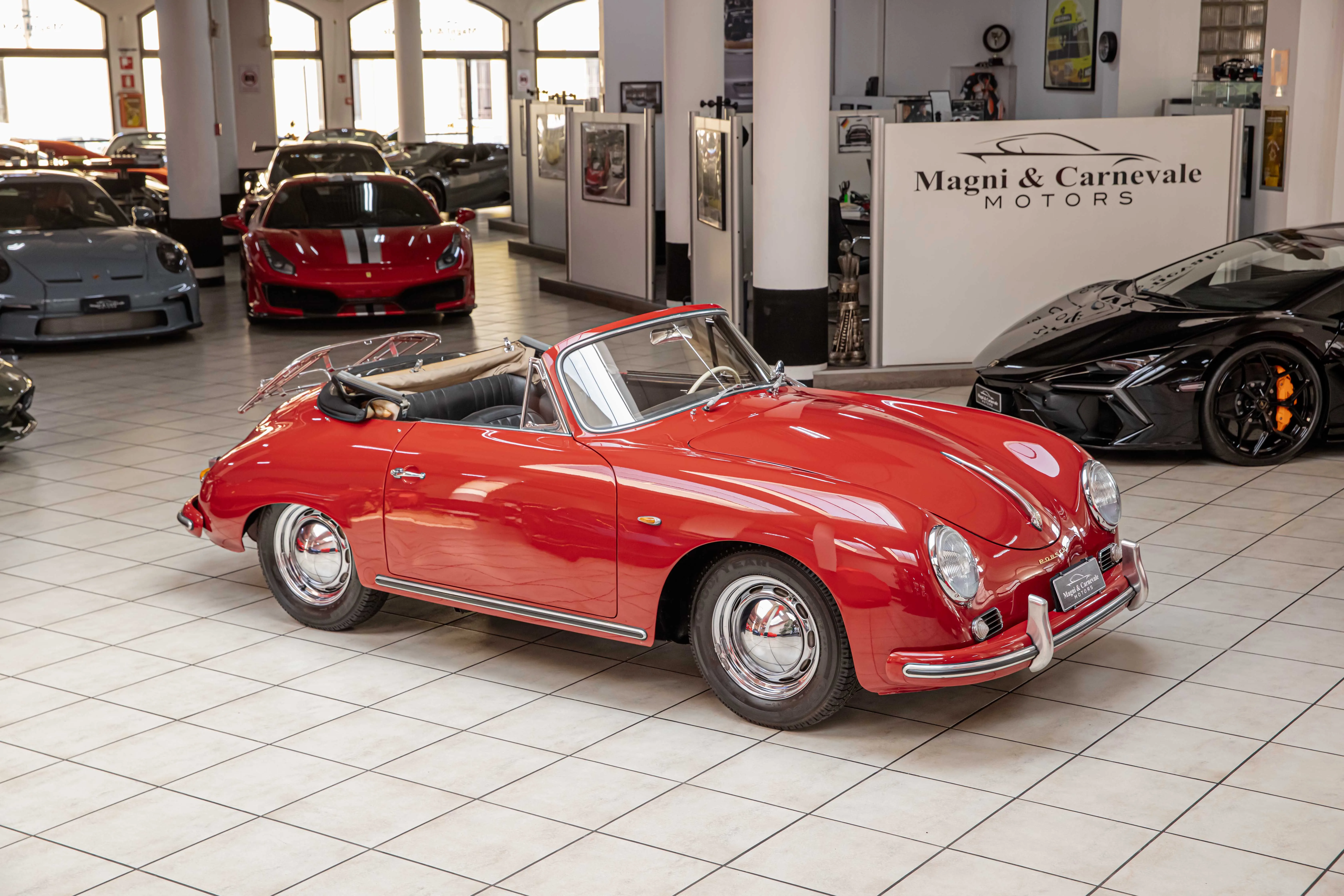 1958 Porsche 356 A 1600 Super Cabriolet, 3/30