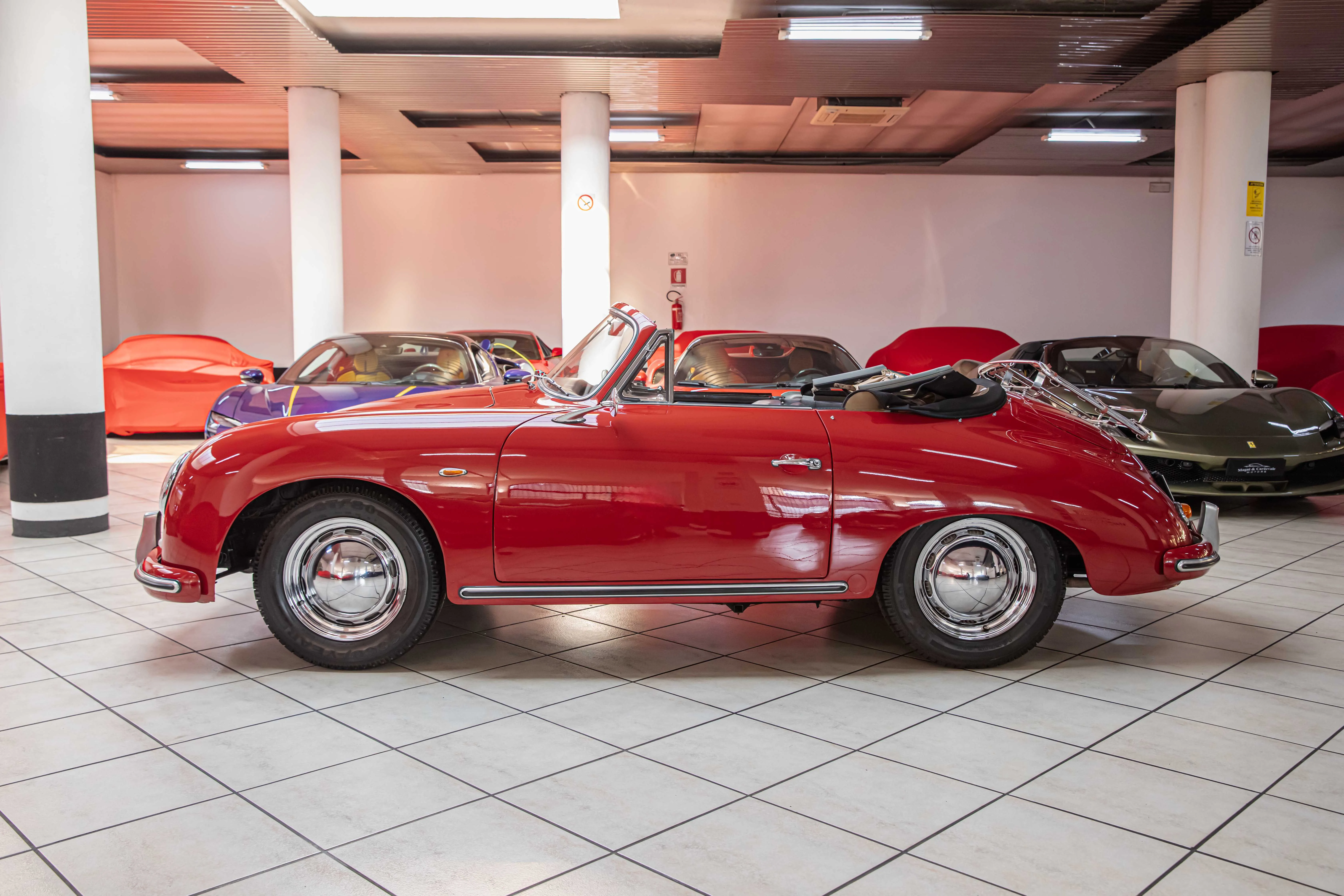 1958 Porsche 356 A 1600 Super Cabriolet, 6/30