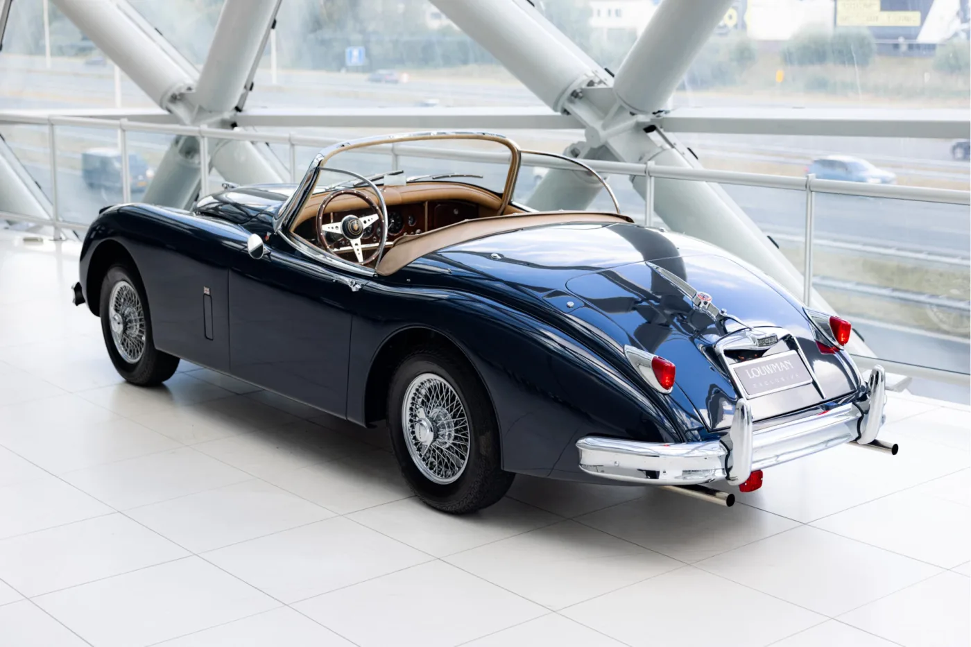 1959 Jaguar XK150 3.4 Roadster angeboten von einem offiziellen McLaren und Morgan-Vertragshändler in Utrecht, Niederlande, Foto 2 von 25