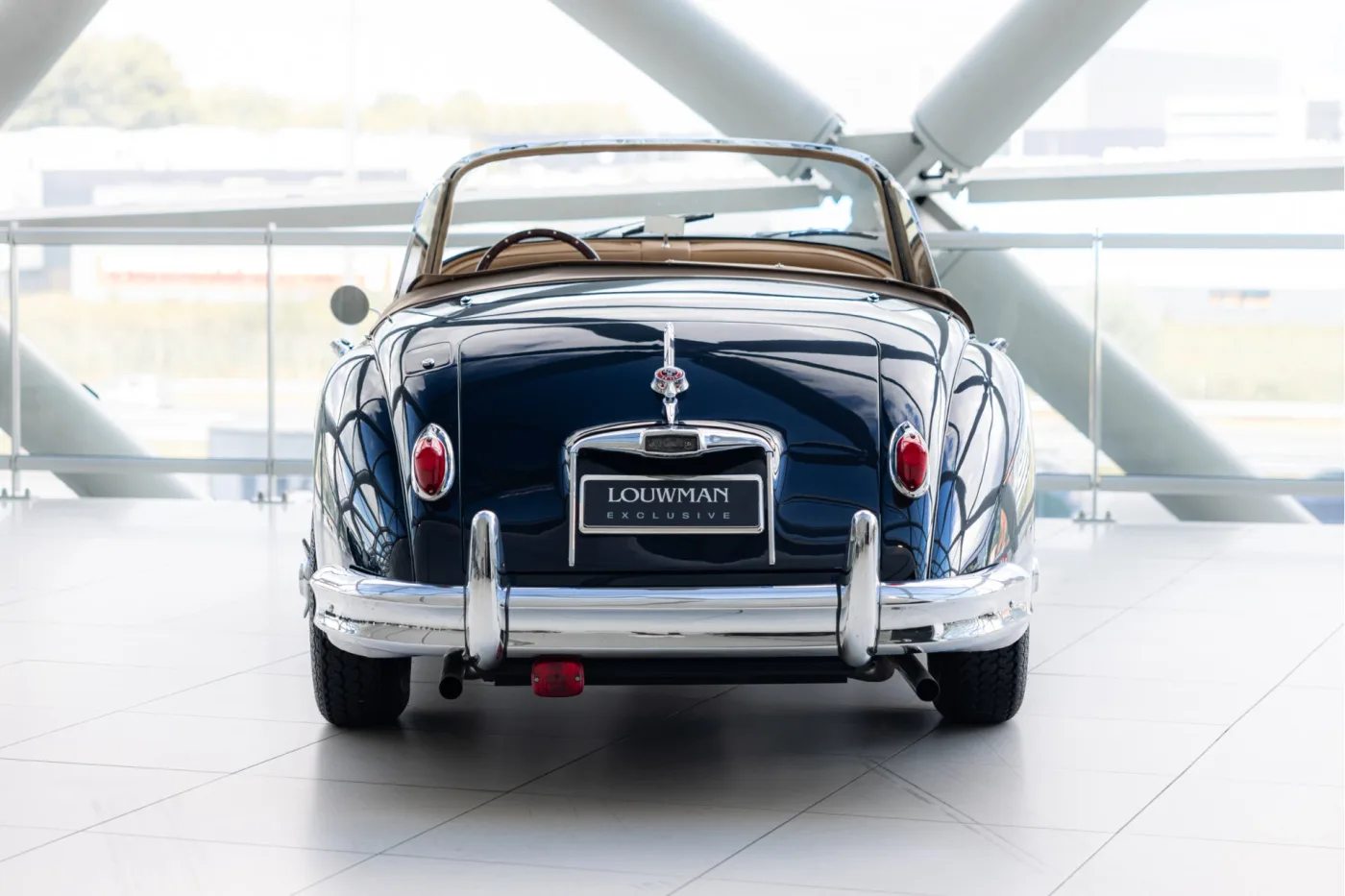 1959 Jaguar XK150 3.4 Roadster angeboten von einem offiziellen McLaren und Morgan-Vertragshändler in Utrecht, Niederlande, Foto 8 von 25