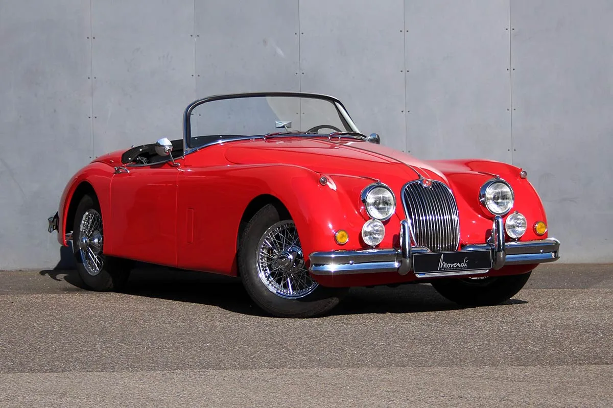 1959 Jaguar XK150 Roadster 3.4 SE angeboten von einem Fachhändler in Düsseldorf, Deutschland, Hauptfoto