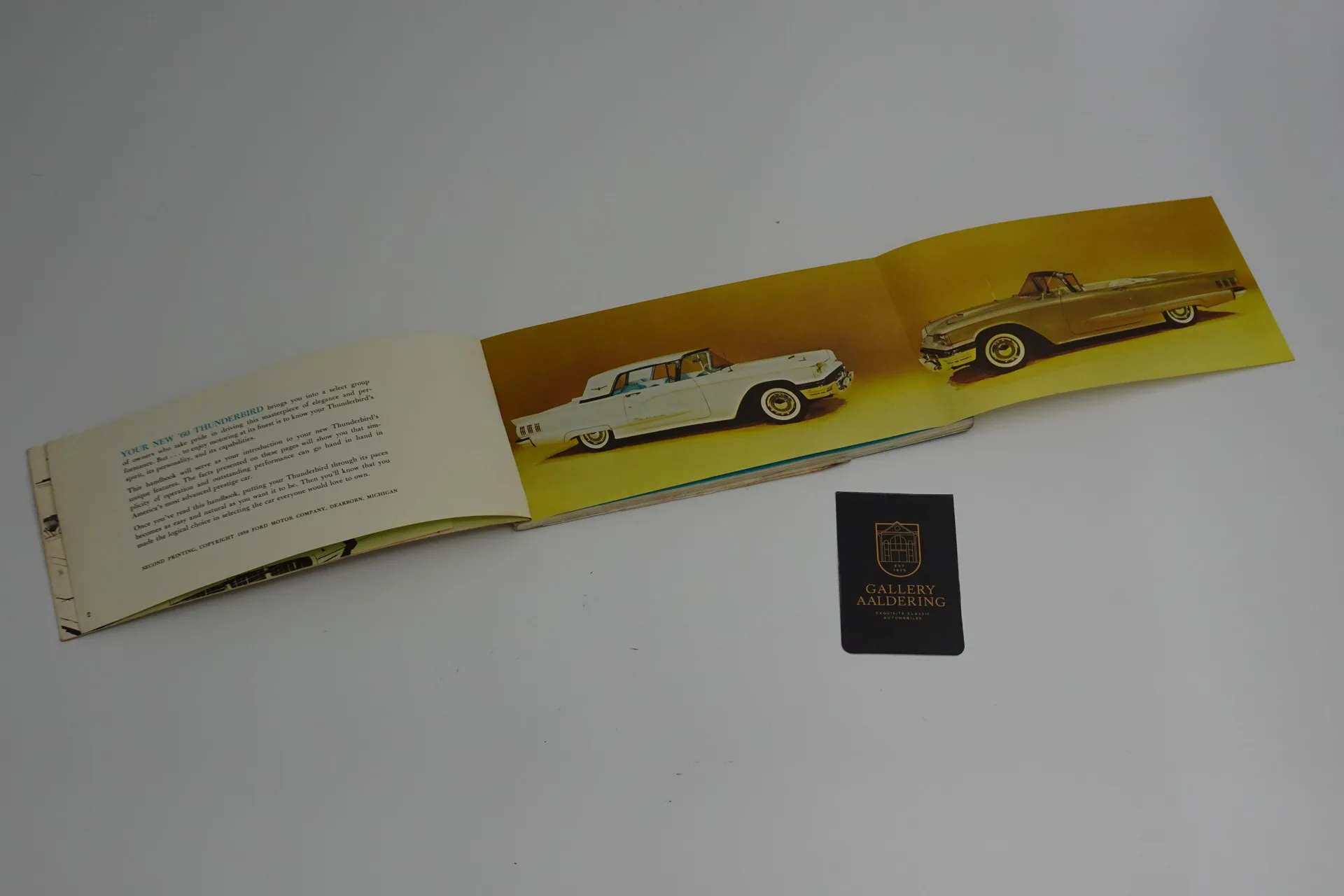 1960 Ford Thunderbird Convertible, 11/30