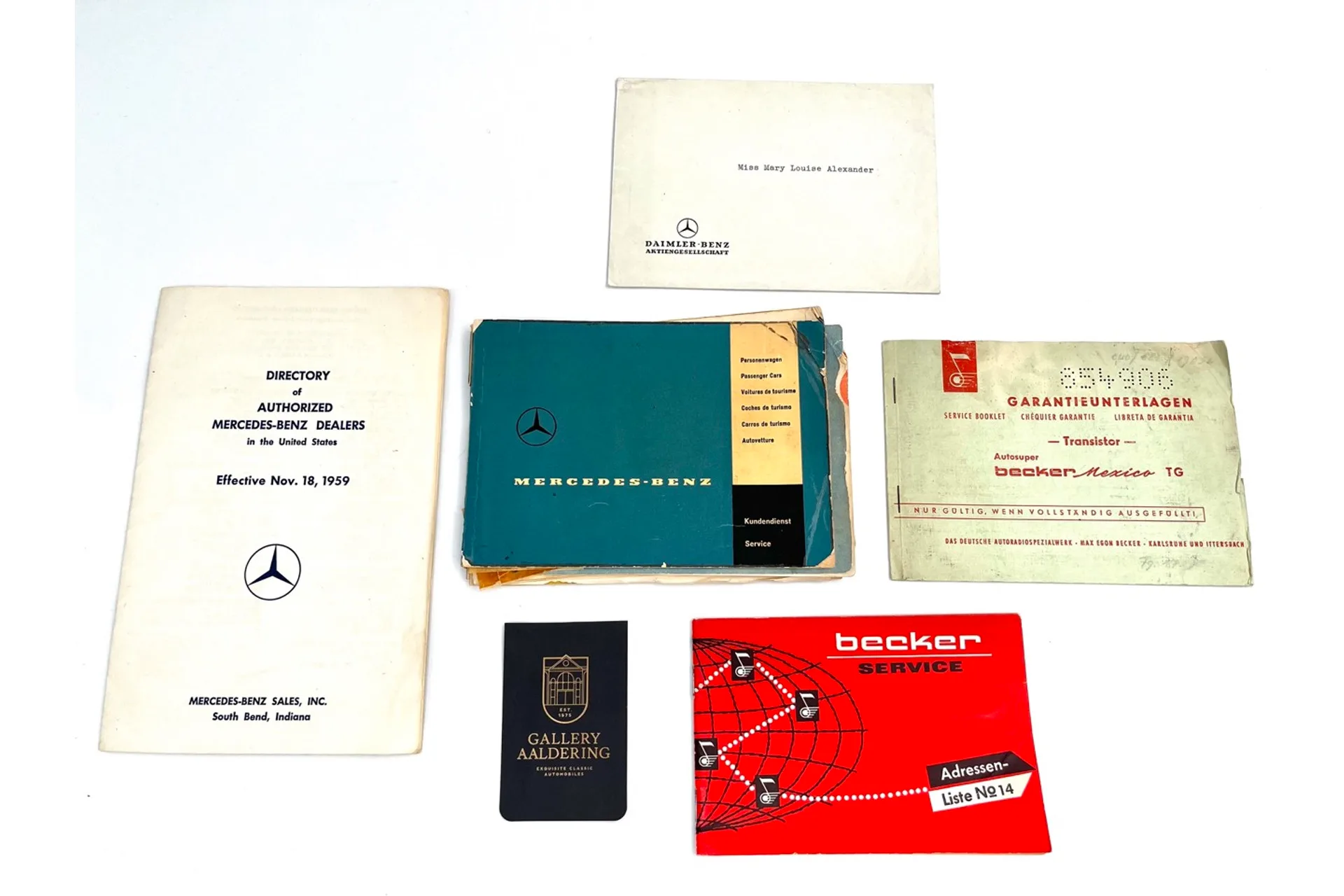 1960 Mercedes-Benz 190 SL, 7/30