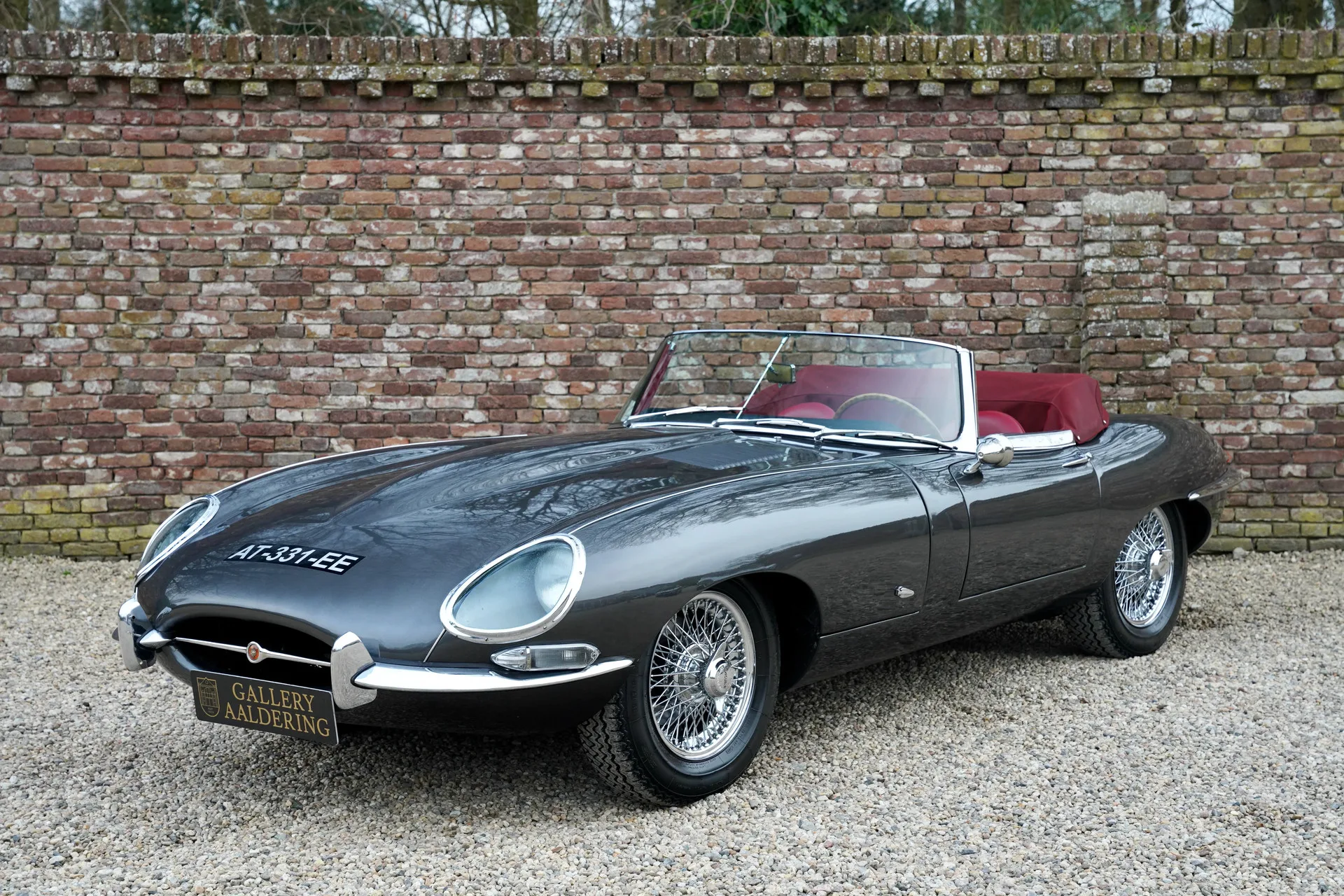 1961 Jaguar E-Type Series 1 3.8 Roadster offered by a specialist dealer in Brummen, Netherlands, main photo