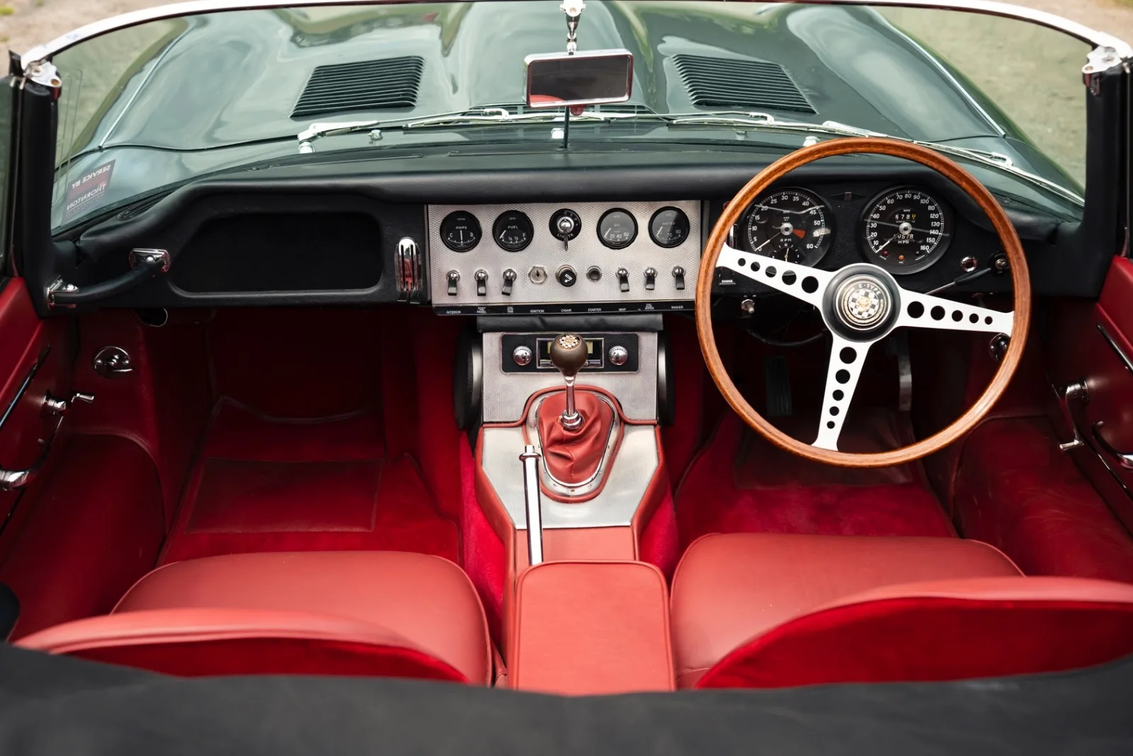 1961 Jaguar E-Type Series 1 3.8 Roadster, 5/30
