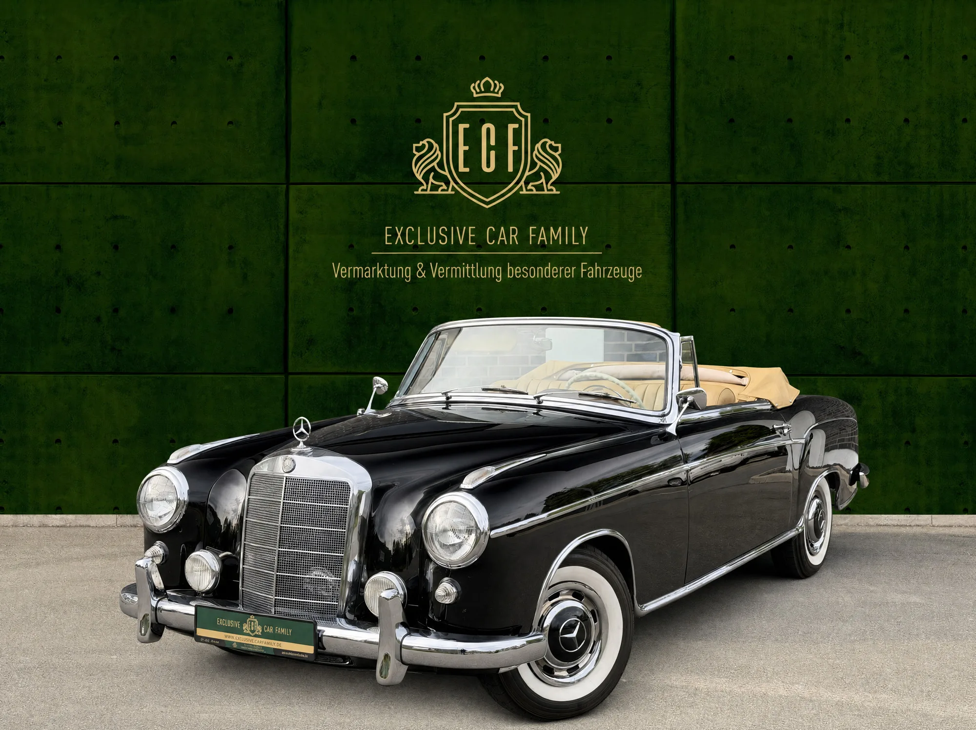 1961 Mercedes-Benz 220 SE Cabriolet offered by a broker in Hessisch Oldendorf, Germany, main photo