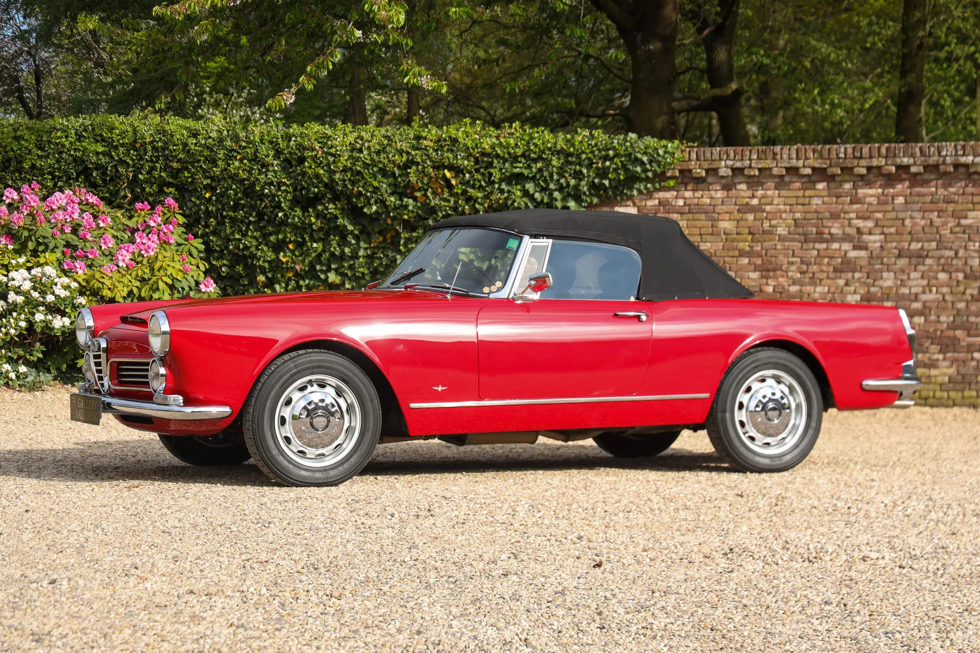 1962 Alfa Romeo 2600 Spider Touring, 16/30