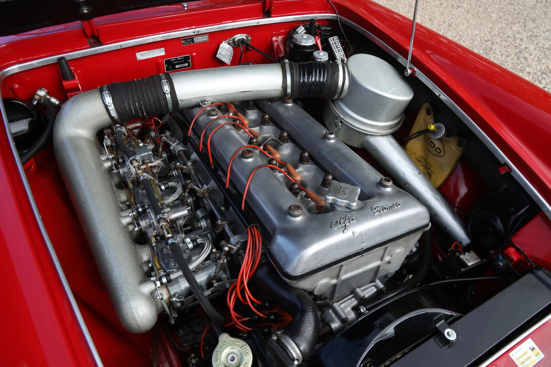 1962 Alfa Romeo 2600 Spider Touring, 26/30