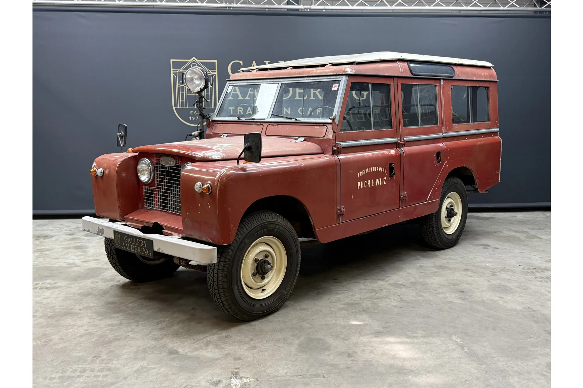 1962 Land Rover Series IIA 109 Station Wagon offered by a specialist dealer in Brummen, Netherlands, main photo