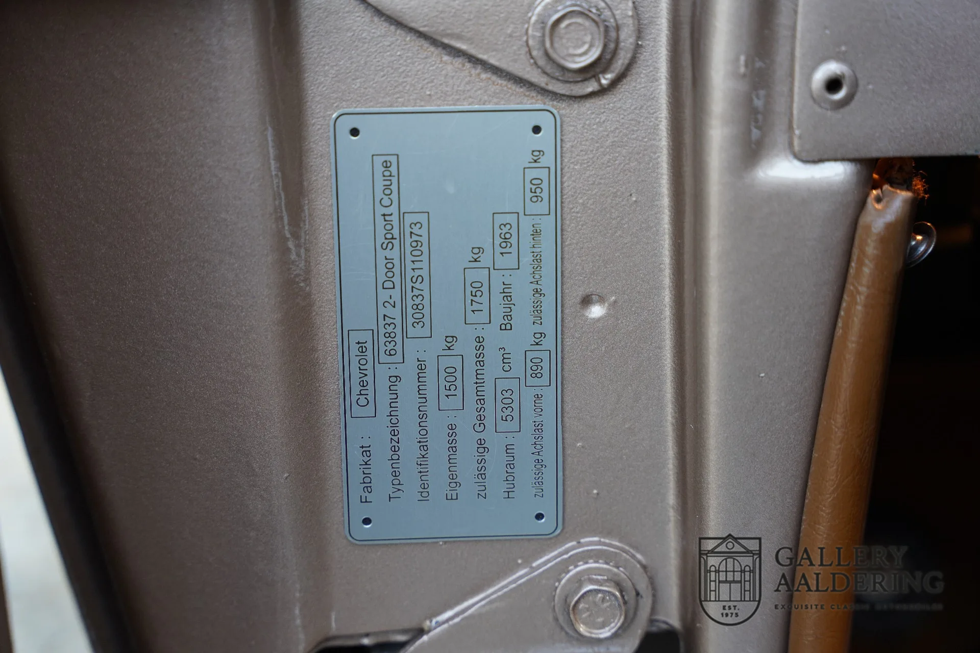 1963 Chevrolet Corvette C2 Sting Ray Split Window, 30/30