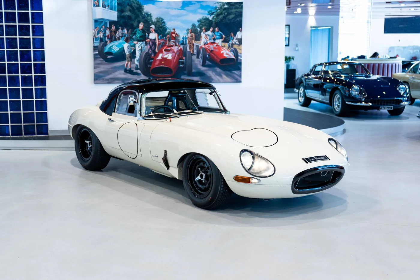 1963 Jaguar E-Type Lightweight offered by a collector car specialist in London, United Kingdom, photo 6 of 24
