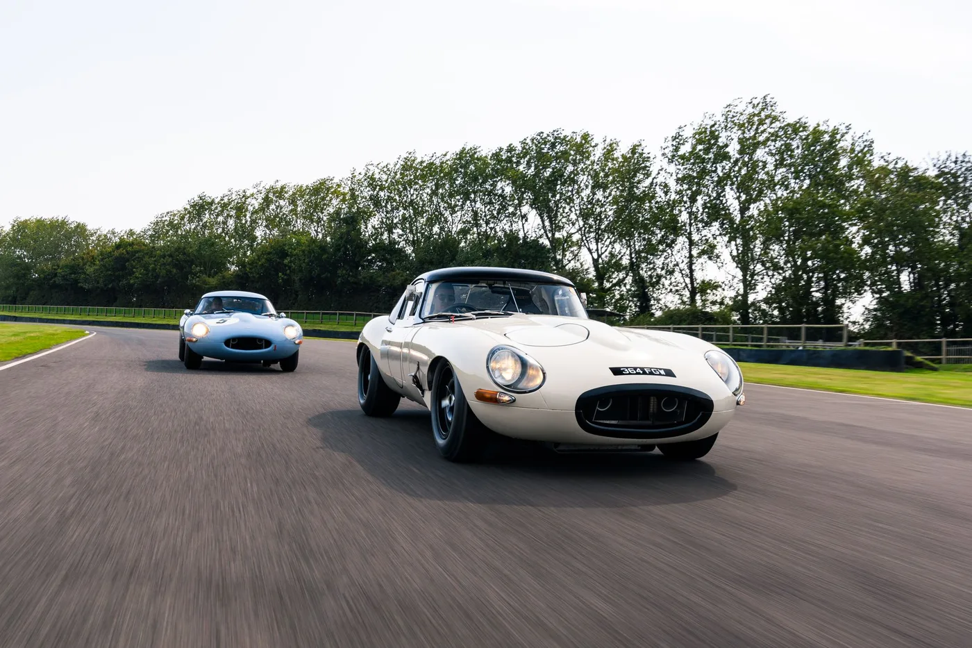 1963 Jaguar E-Type Lightweight offered by a collector car specialist in London, United Kingdom, photo 21 of 24