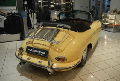 1963 Porsche 356 B Cabriolet, 2/4