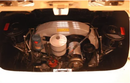 1963 Porsche 356 B Cabriolet, 3/4