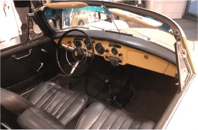 1963 Porsche 356 B Cabriolet, 4/4