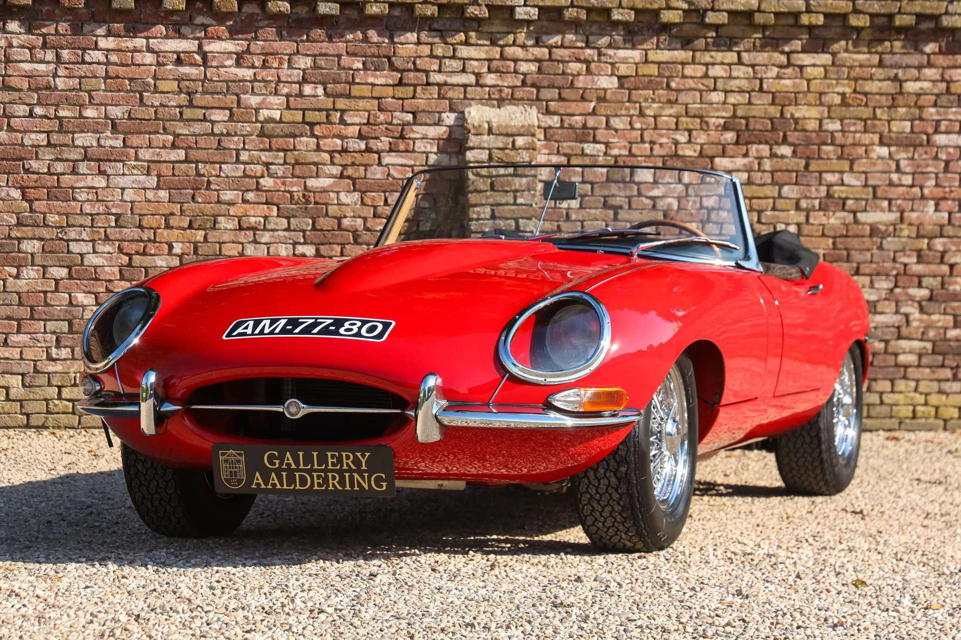 1964 Jaguar E-Type Series 1 3.8 Roadster offered by a specialist dealer in Brummen, Netherlands, main photo