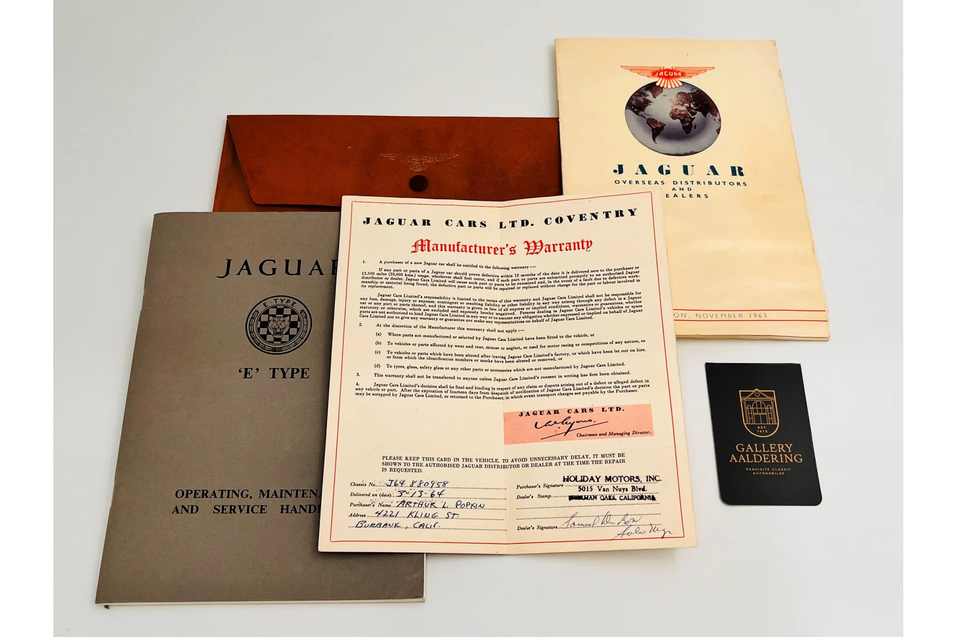 1964 Jaguar E-Type Series 1 3.8 Roadster, 10/30