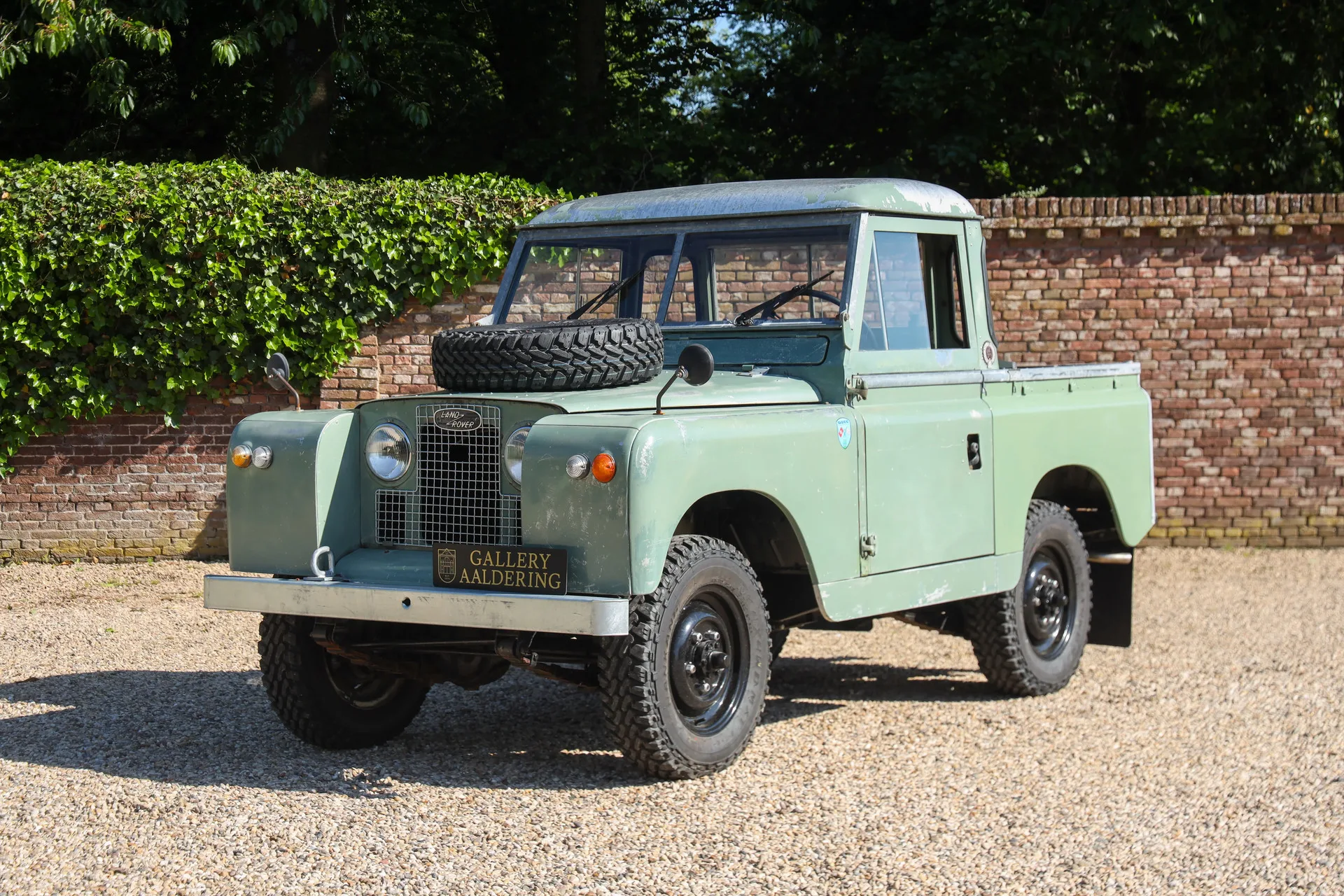 1965 Land Rover Series IIA 88 Truck Cab offered by a specialist dealer in Brummen, Netherlands, main photo