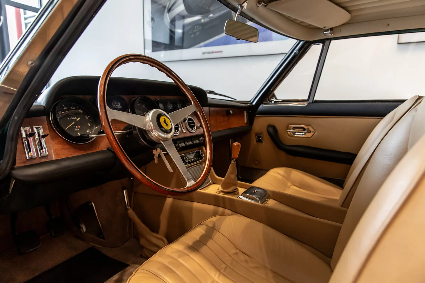 1966 Ferrari 330 GT offered by a specialist dealer in Hengelo, Netherlands, photo 6 of 15