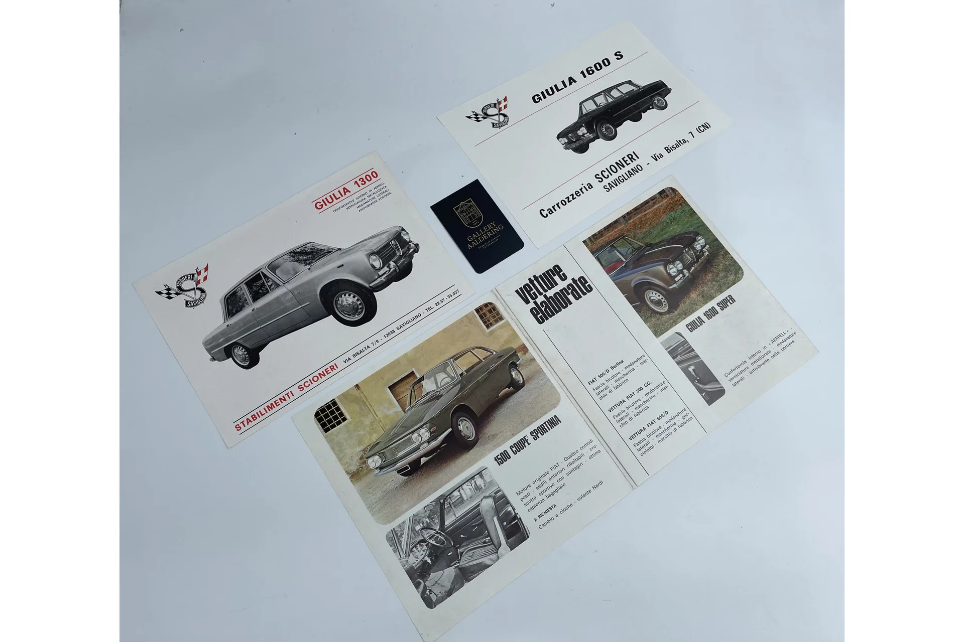 1968 Alfa Romeo Giulia Berlina 1600 S Scioneri, 11/30