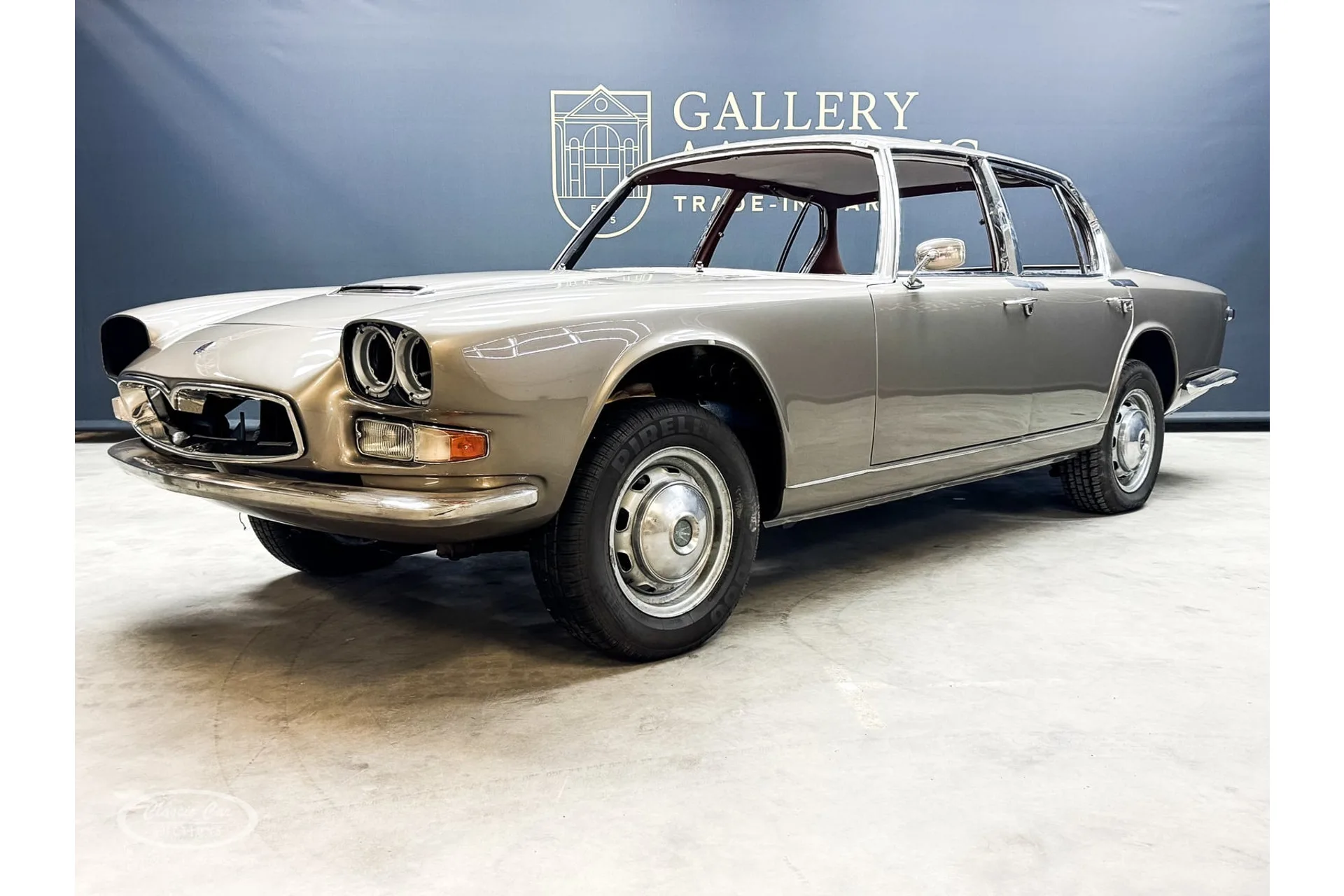 1968 Maserati Quattroporte 4200 offered by a specialist dealer in Brummen, Netherlands, main photo