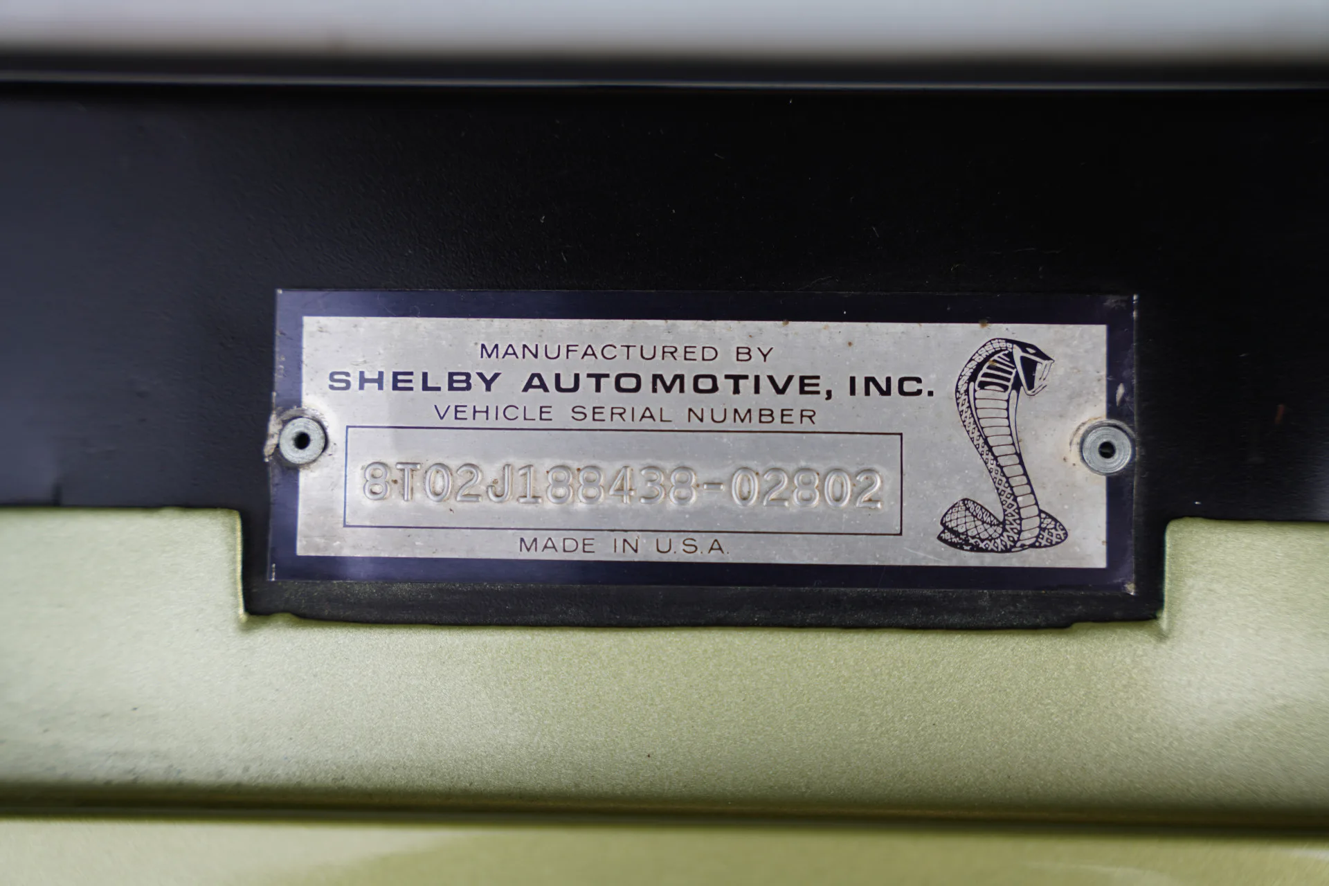 1968 Shelby Mustang GT350 Fastback, 13/30