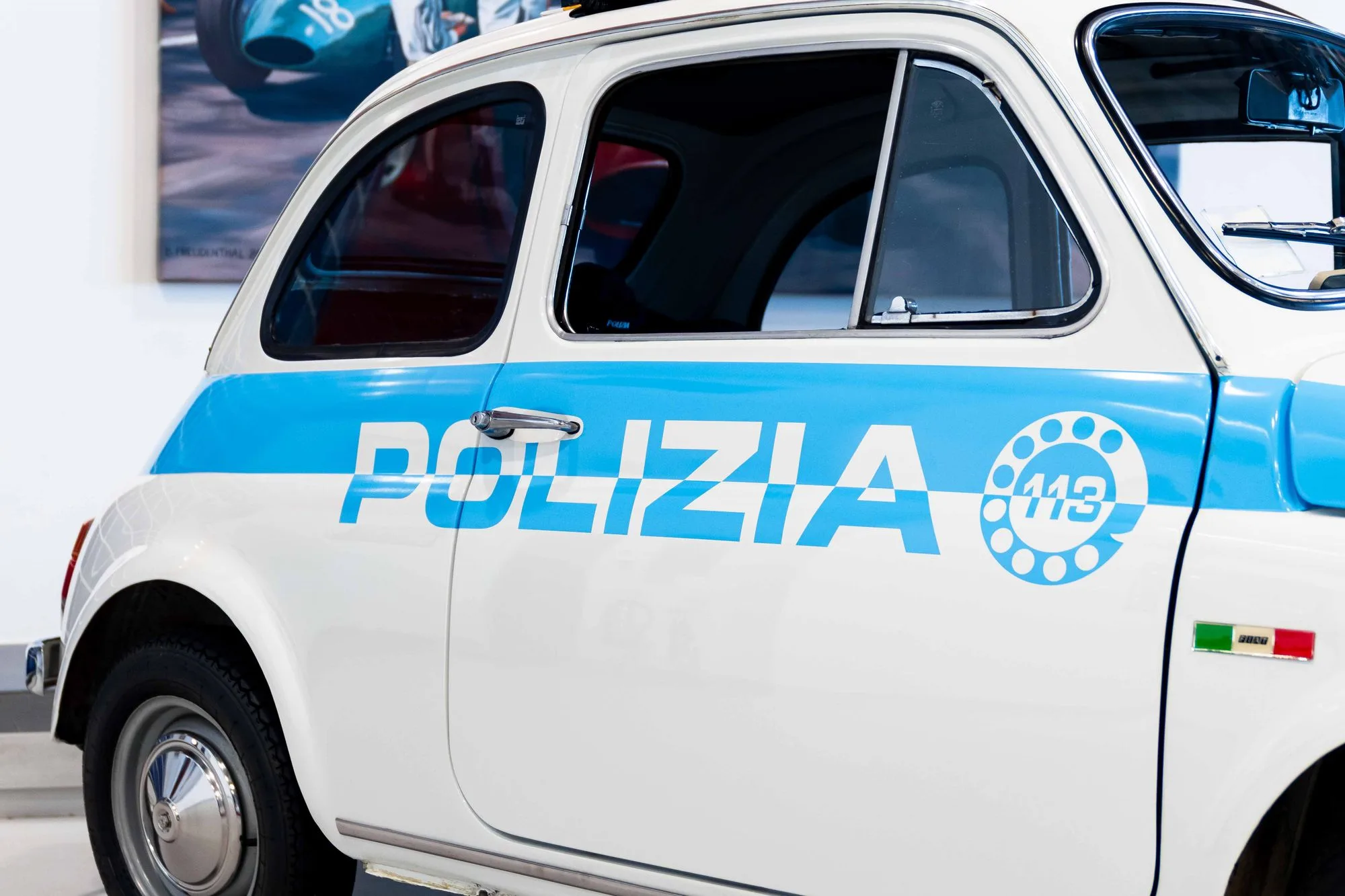 1969 Fiat 500 L, Polizia tribute, 3/18