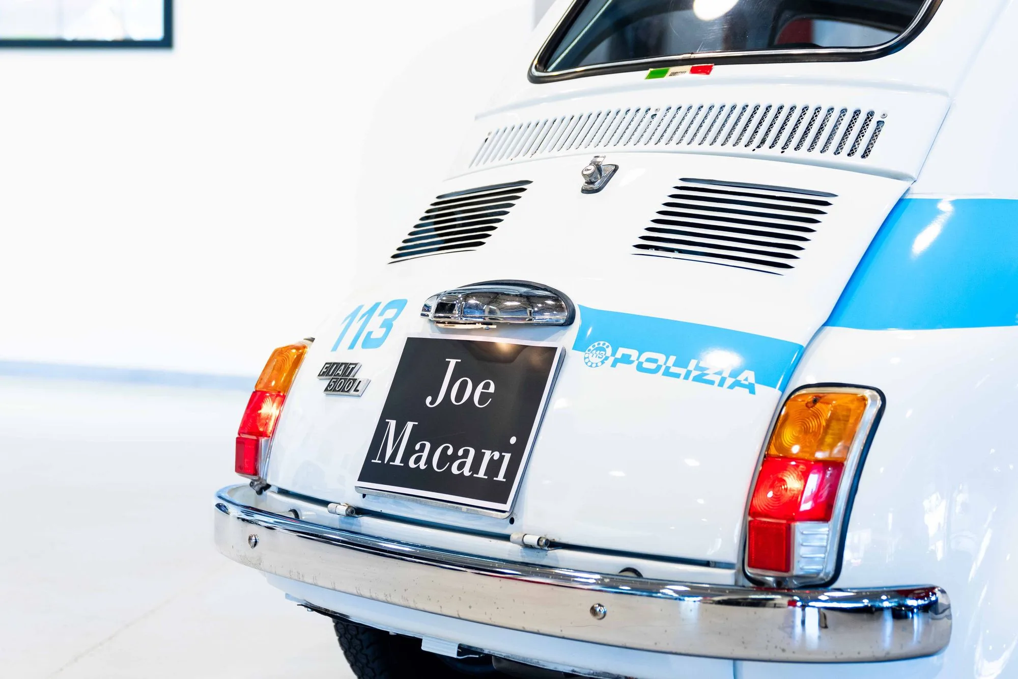 1969 Fiat 500 L, Polizia tribute, 8/18