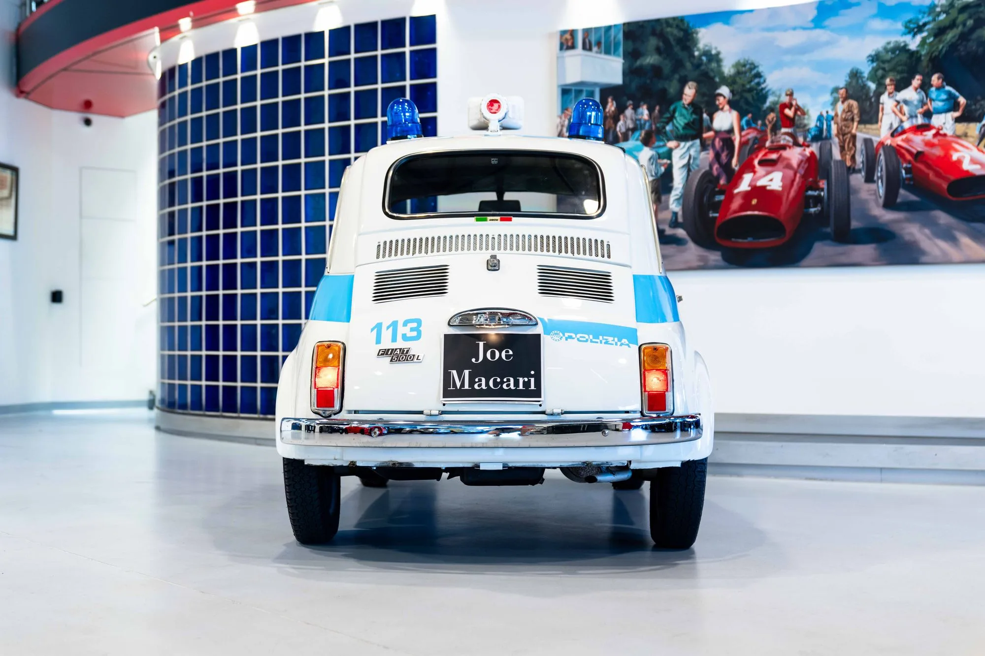 1969 Fiat 500 L, Polizia tribute, 10/18