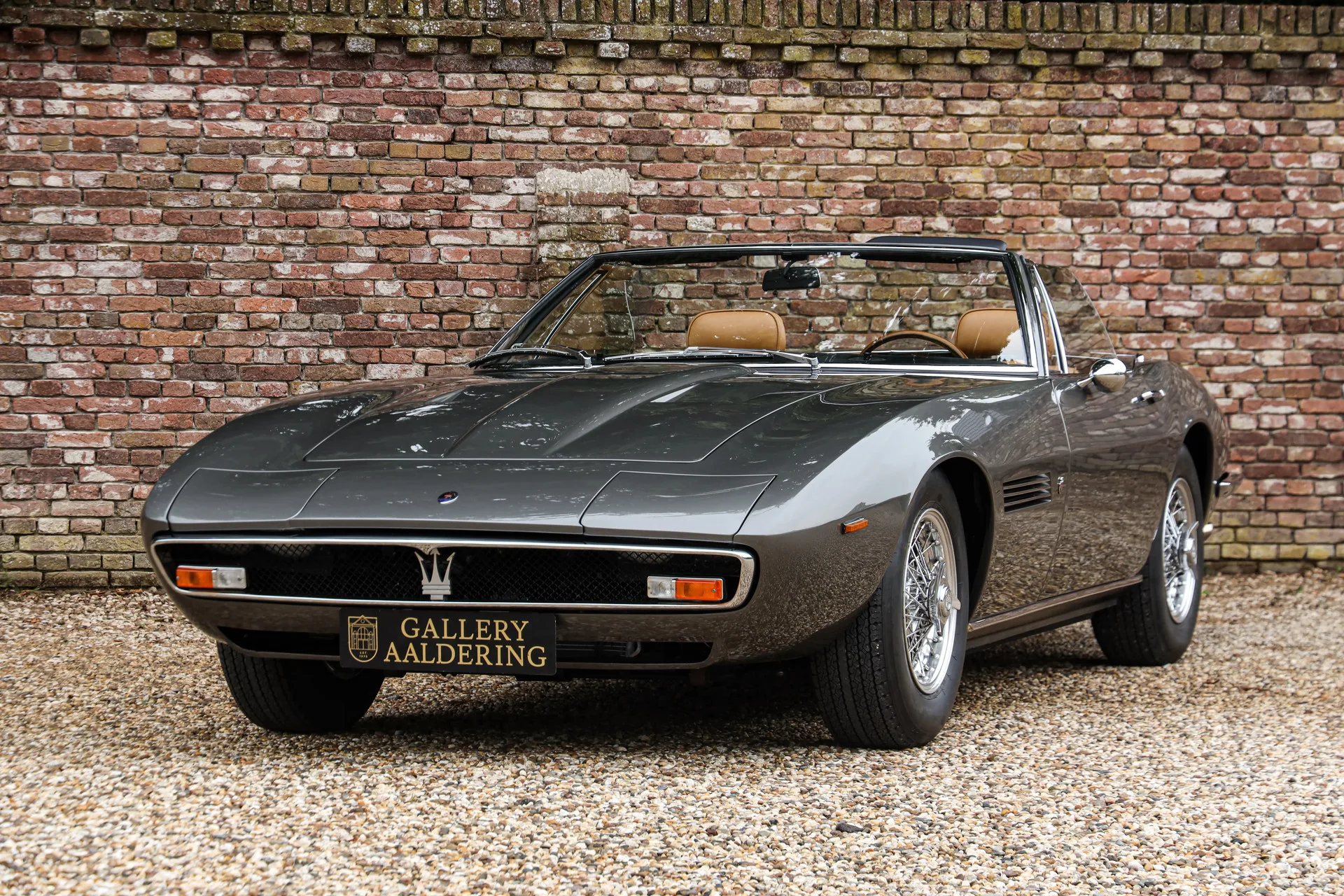 1969 Maserati Ghibli 4.7 Spyder offered by a specialist dealer in Brummen, Netherlands, main photo