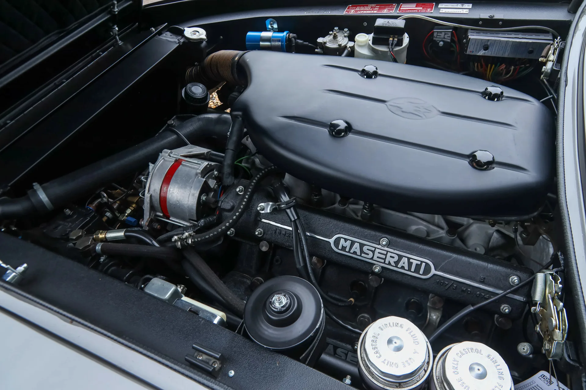 1969 Maserati Ghibli 4.7 Spyder, 4/30
