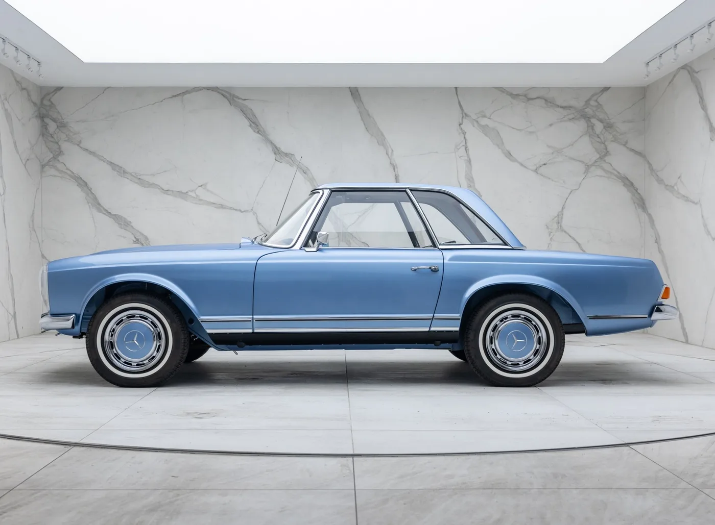 1969 Mercedes-Benz 280 SL Pagoda proposée par un concessionnaire spécialisé à Banstead, Royaume-Uni, photo 7 sur 15