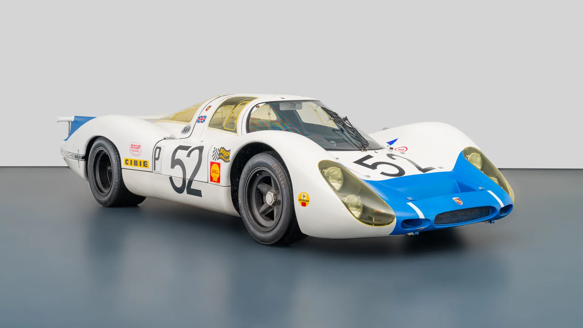 1969 Porsche 908 proposée par un concessionnaire spécialisé à Pleidelsheim, Allemagne, photo principale