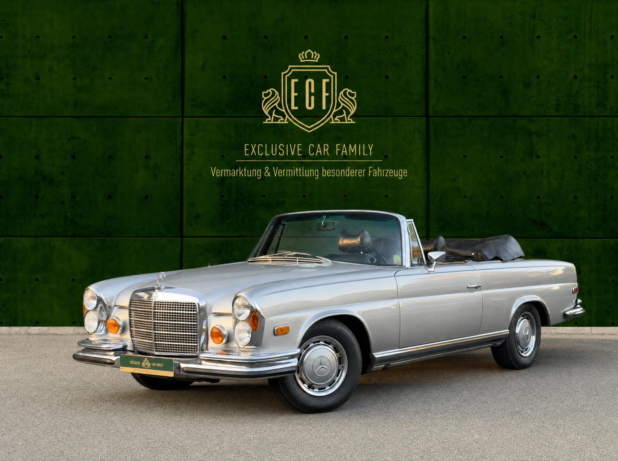 1970 Mercedes-Benz 280 SE 3.5 Cabriolet angeboten von einem Vermittler in Hessisch Oldendorf, Deutschland, Hauptfoto