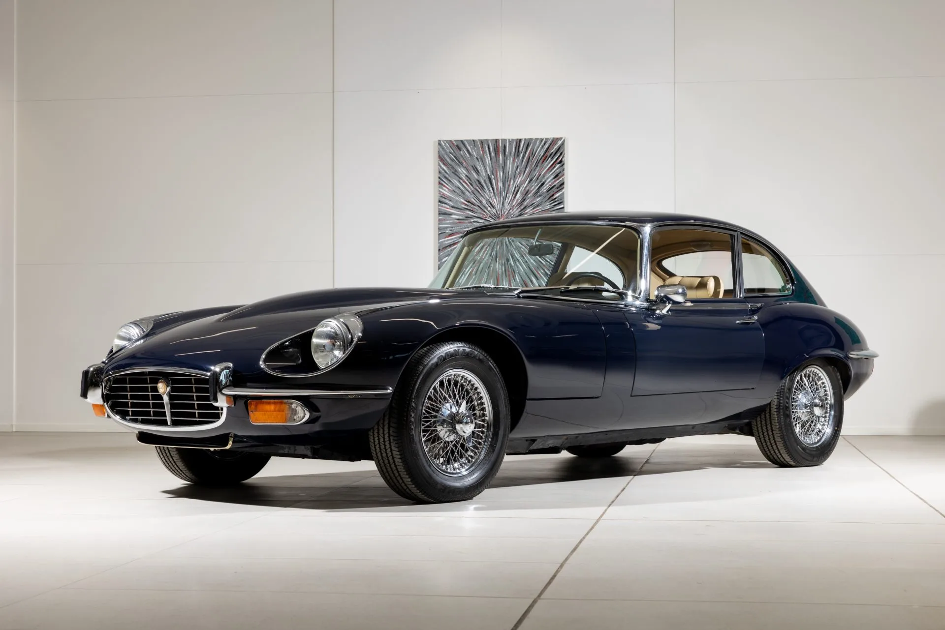 1971 Jaguar E-Type offered by a specialist dealer in Uppsala, Sweden, main photo
