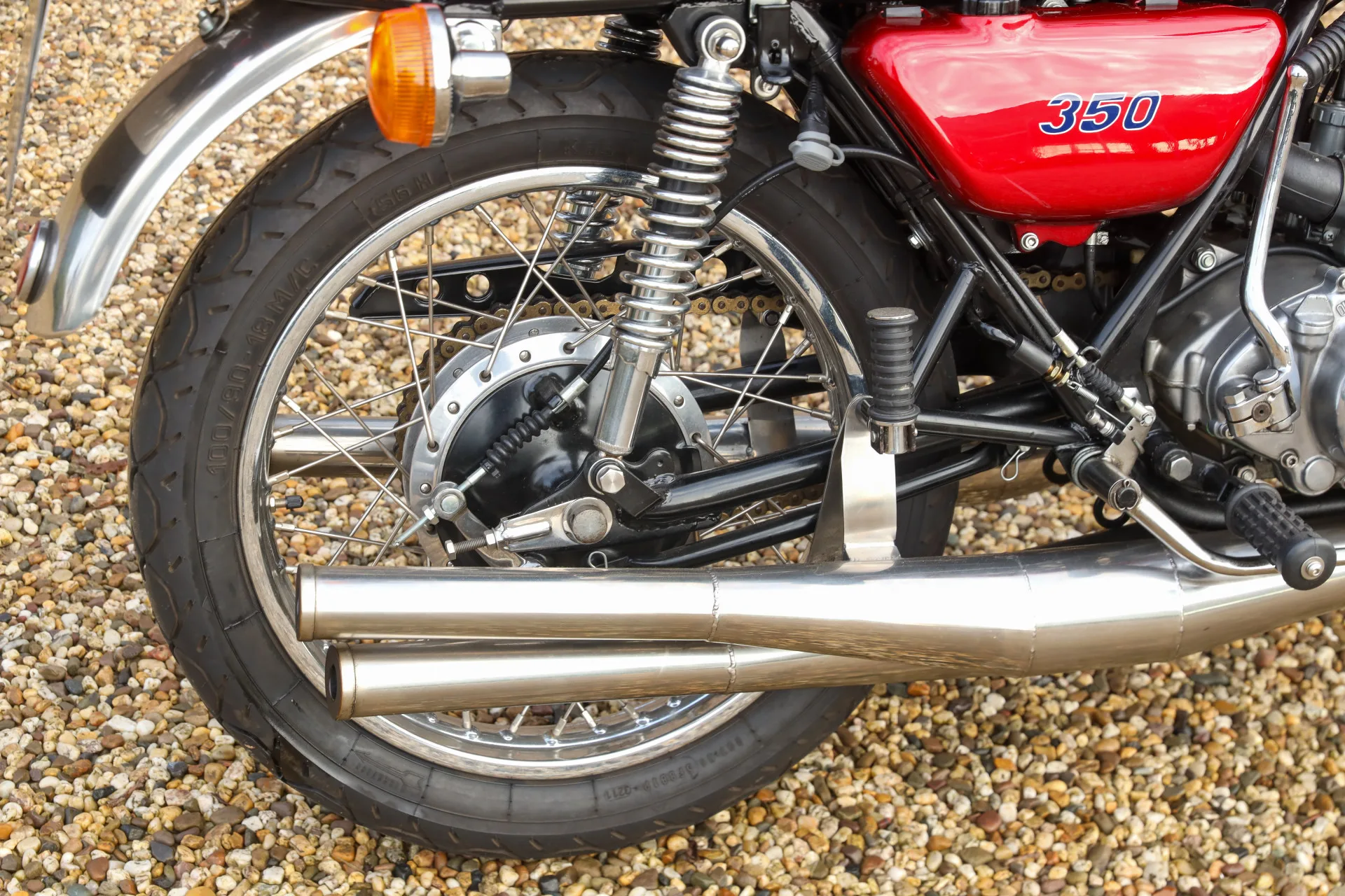 1971 Kawasaki S2 350 Mach II, 16/21
