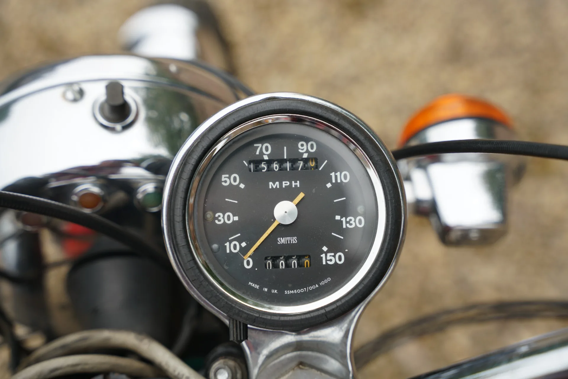 1972 BSA Lightning A65L, 13/30