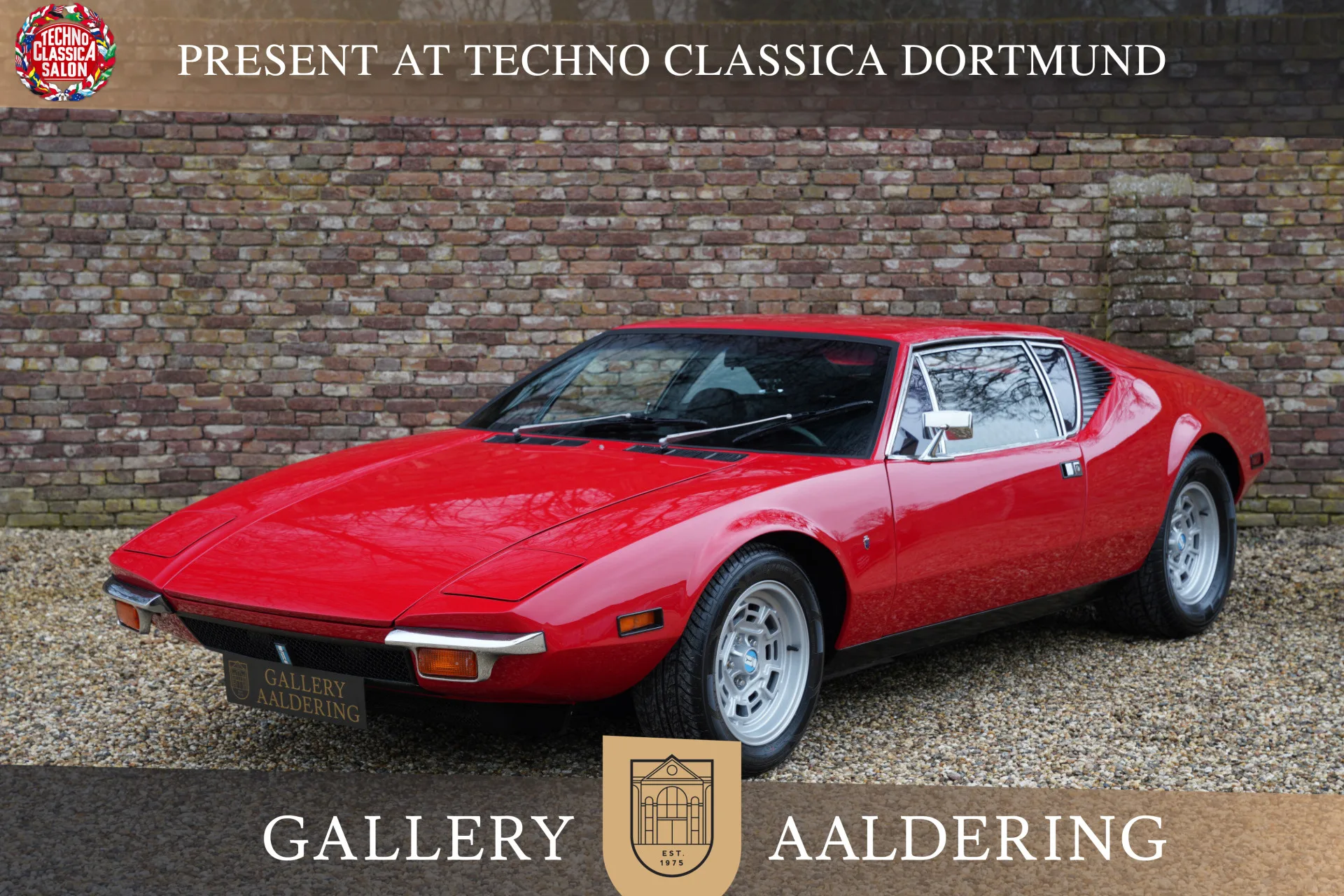 1972 De Tomaso Pantera offered by a specialist dealer in Brummen, Netherlands, main photo