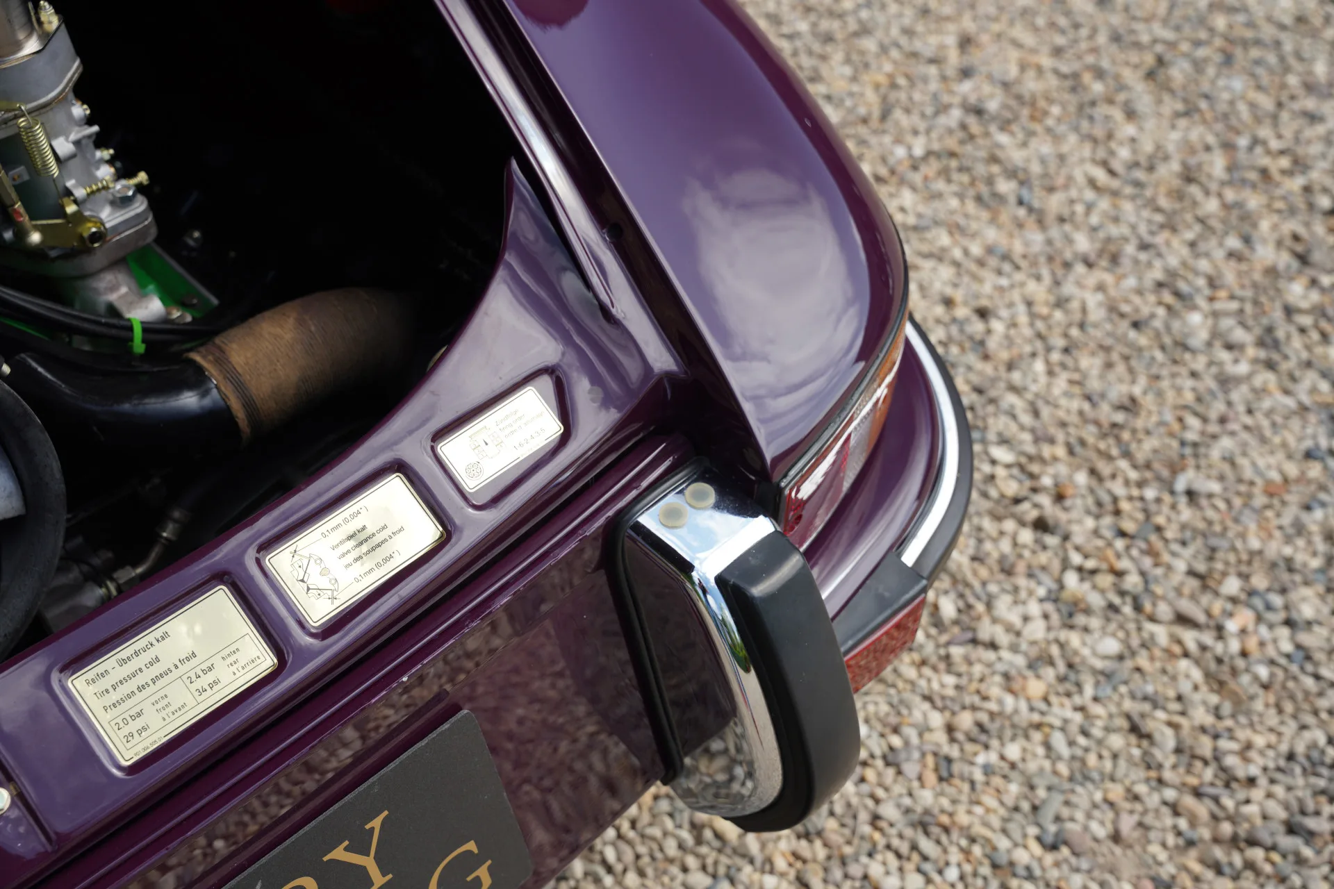 1972 Porsche 911 2.4 E Ölklappe, 28/30