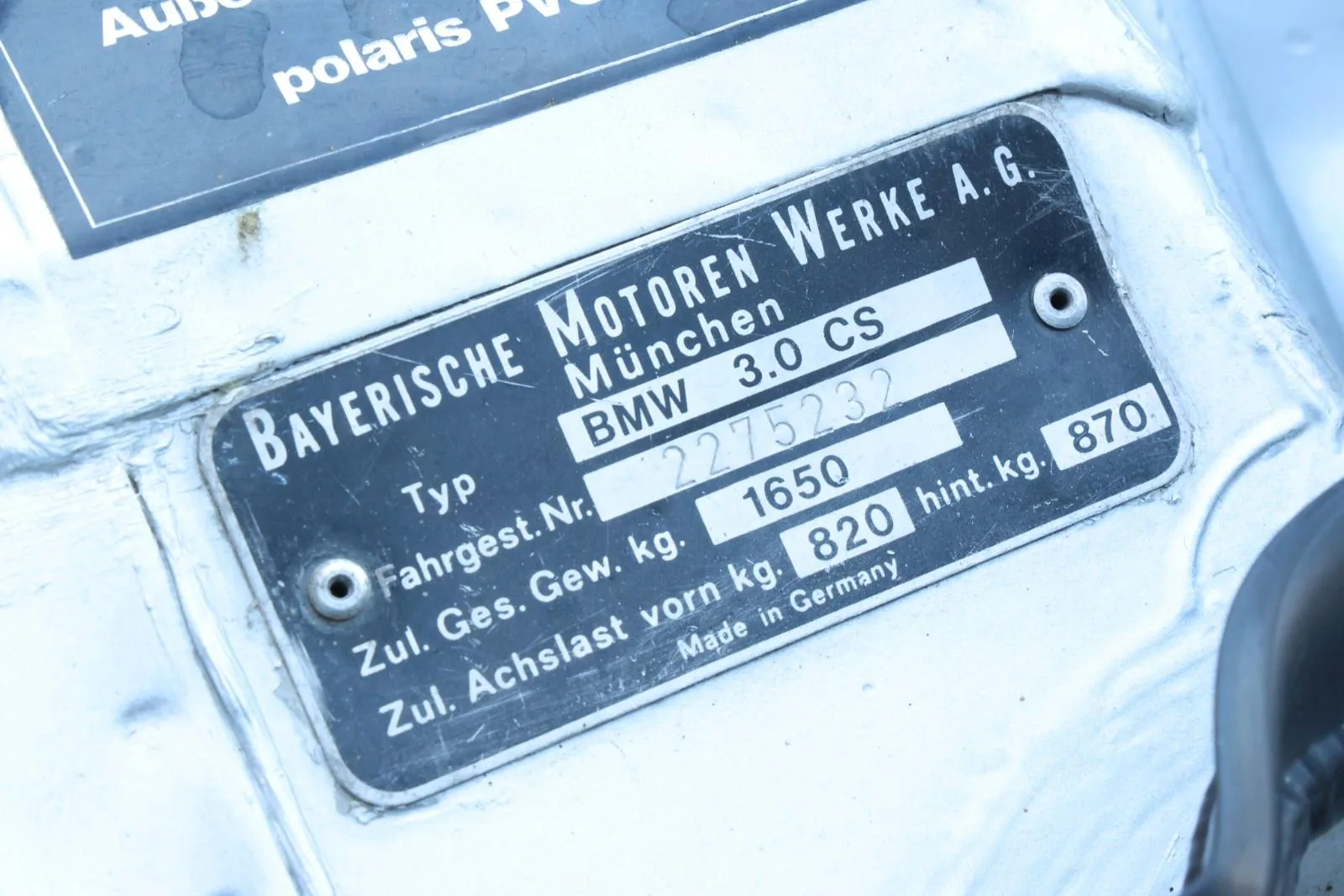 1973 BMW 3.0 CSL, 23/24