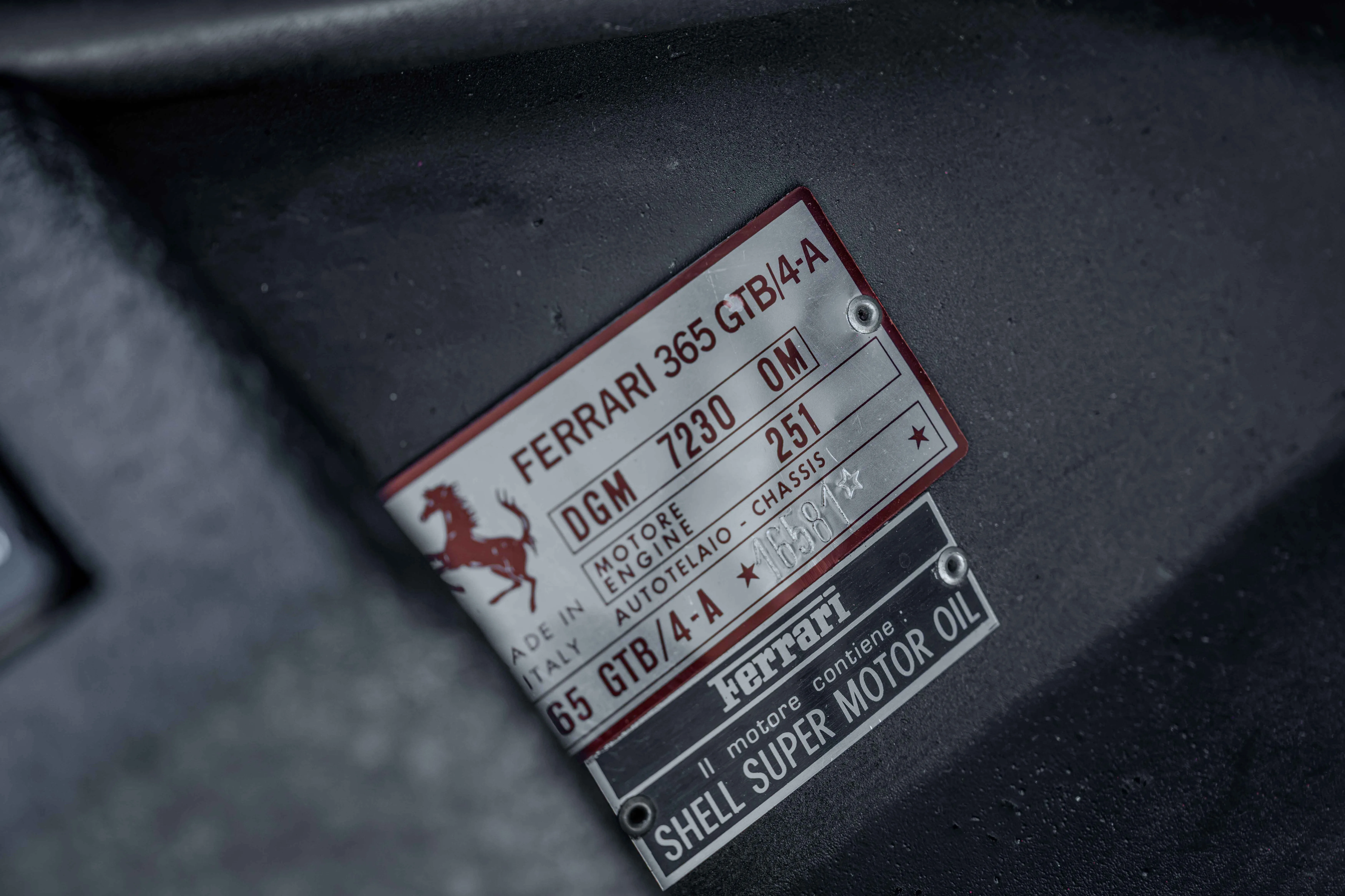 1973 Ferrari 365 GTB/4 Daytona, 23/30