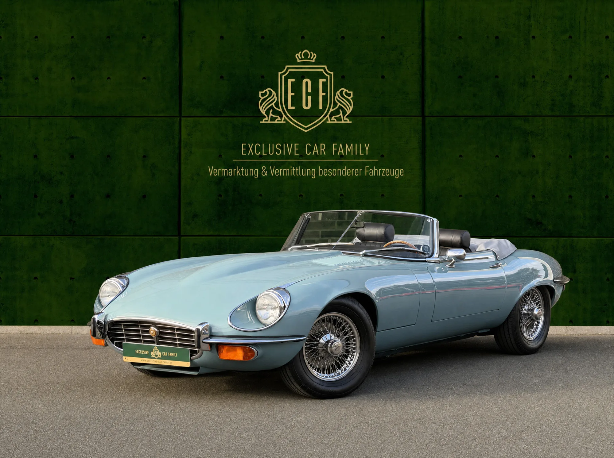 1973 Jaguar E-Type angeboten von einem Vermittler in Hessisch Oldendorf, Deutschland, Hauptfoto