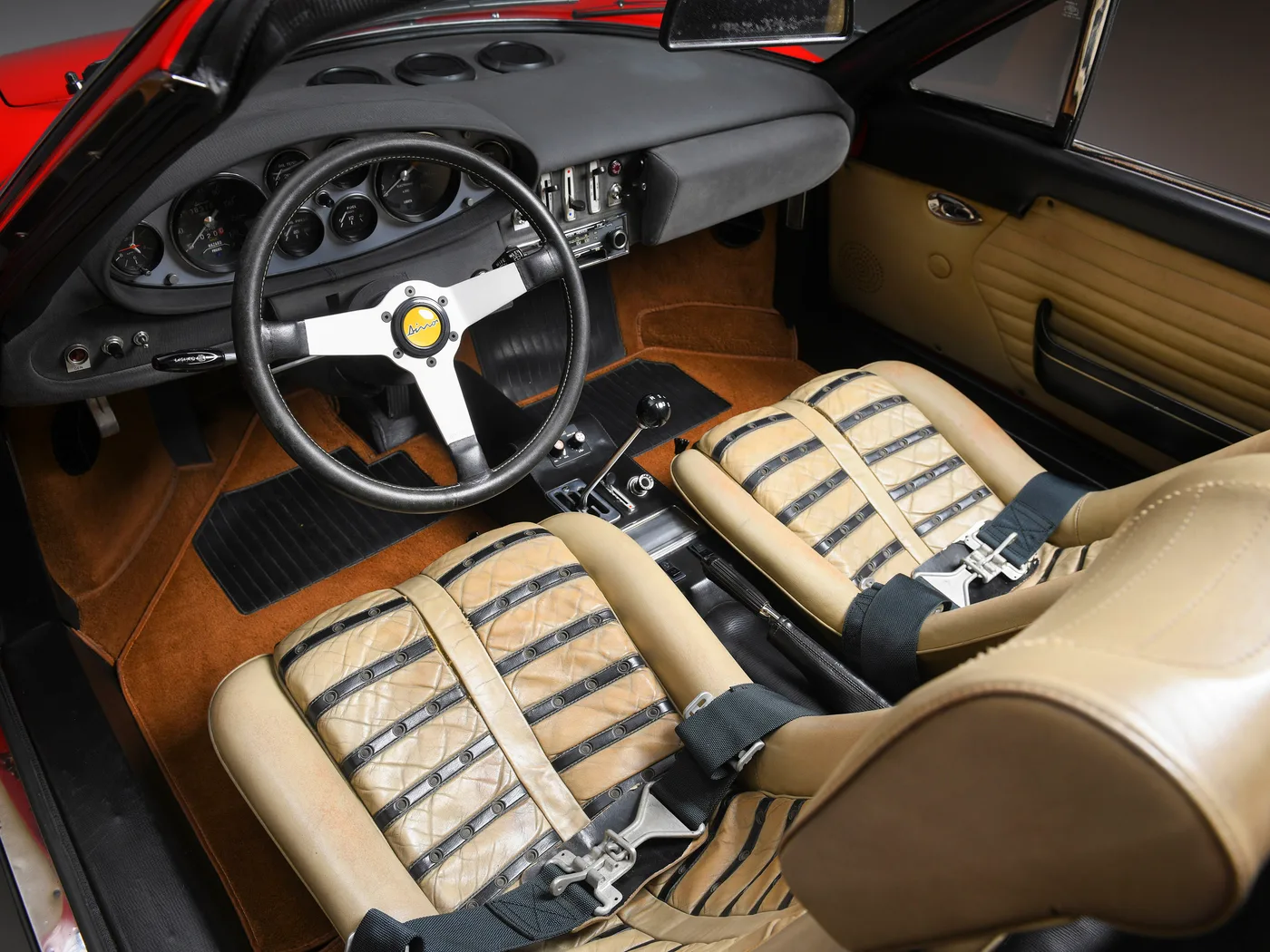 1974 Ferrari Dino 246 GTS offered by a specialist dealer in Hook Norton, United Kingdom, photo 15 of 15