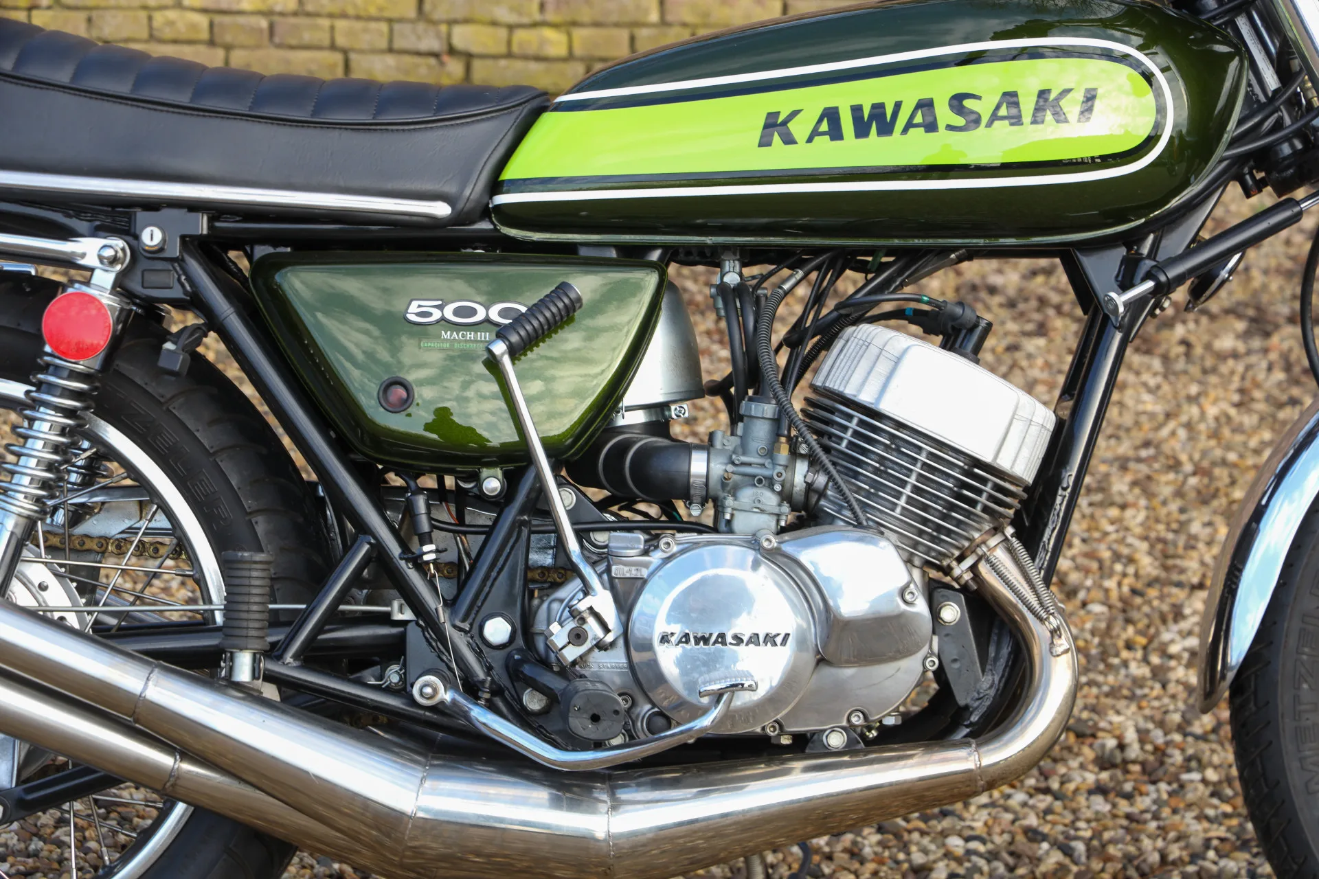 1974 Kawasaki H1 500 Mach III, 3/15