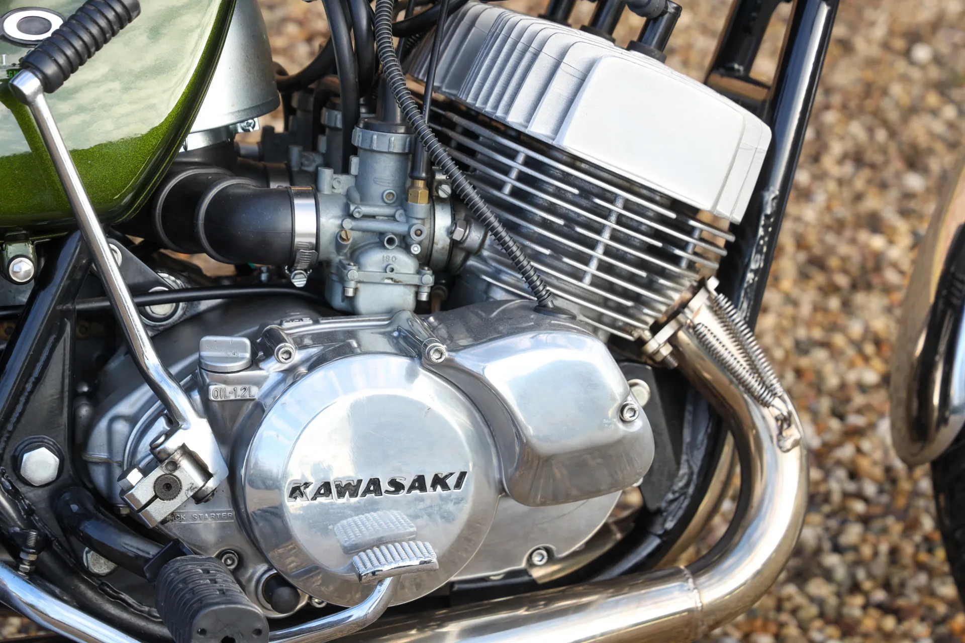 1974 Kawasaki H1 500 Mach III, 8/15