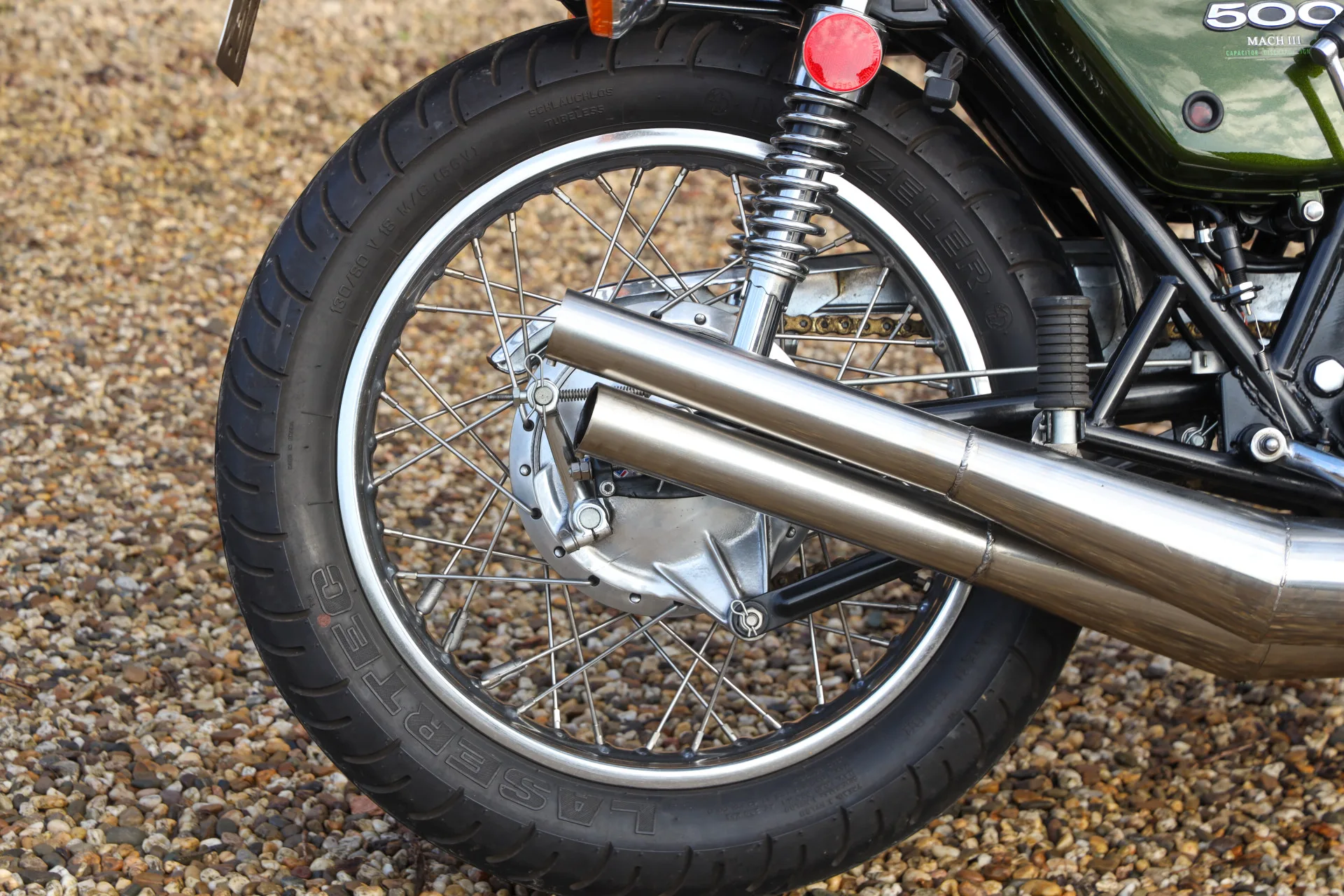 1974 Kawasaki H1 500 Mach III, 9/15