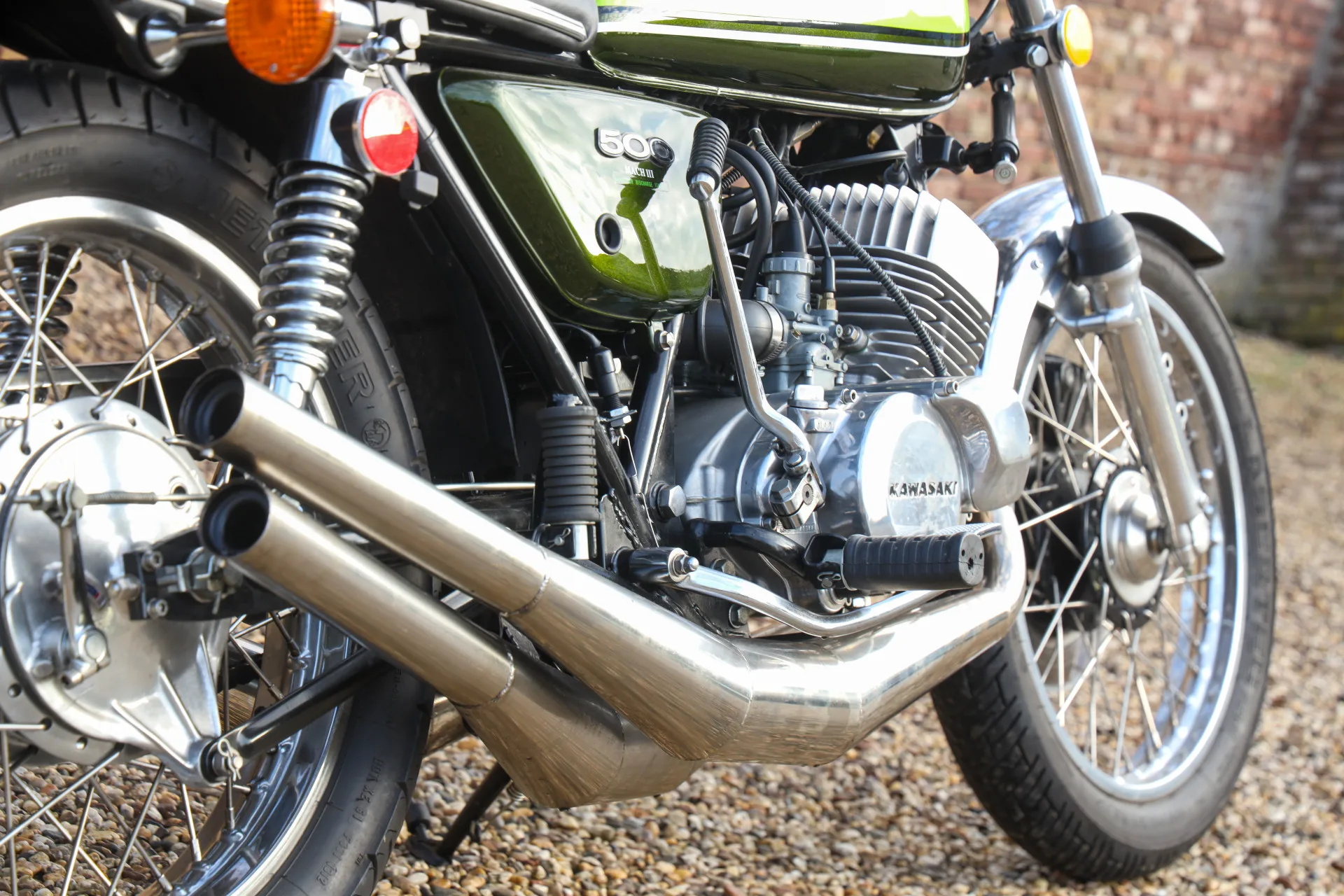1974 Kawasaki H1 500 Mach III, 10/15