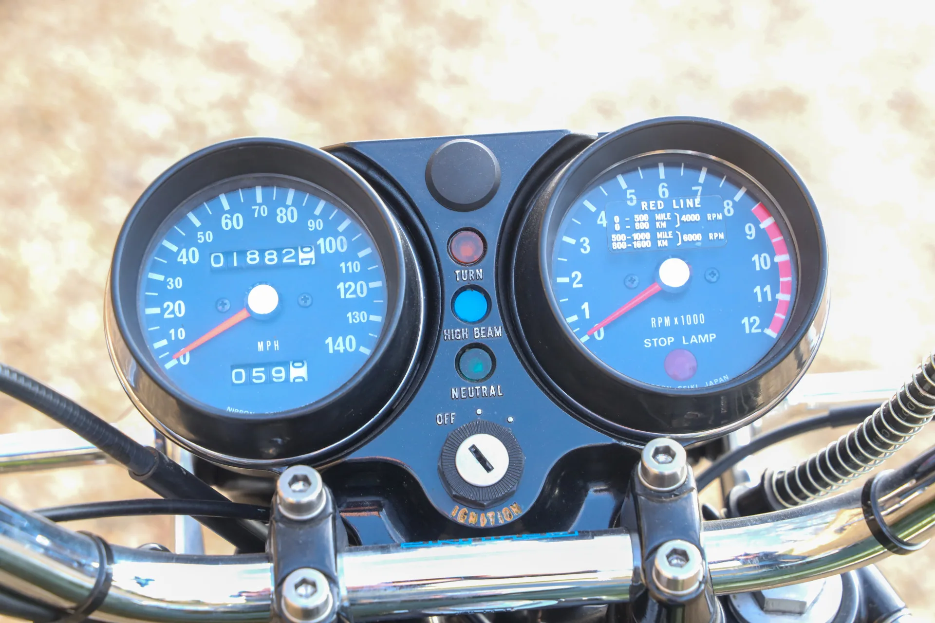 1974 Kawasaki H1 500 Mach III, 13/15