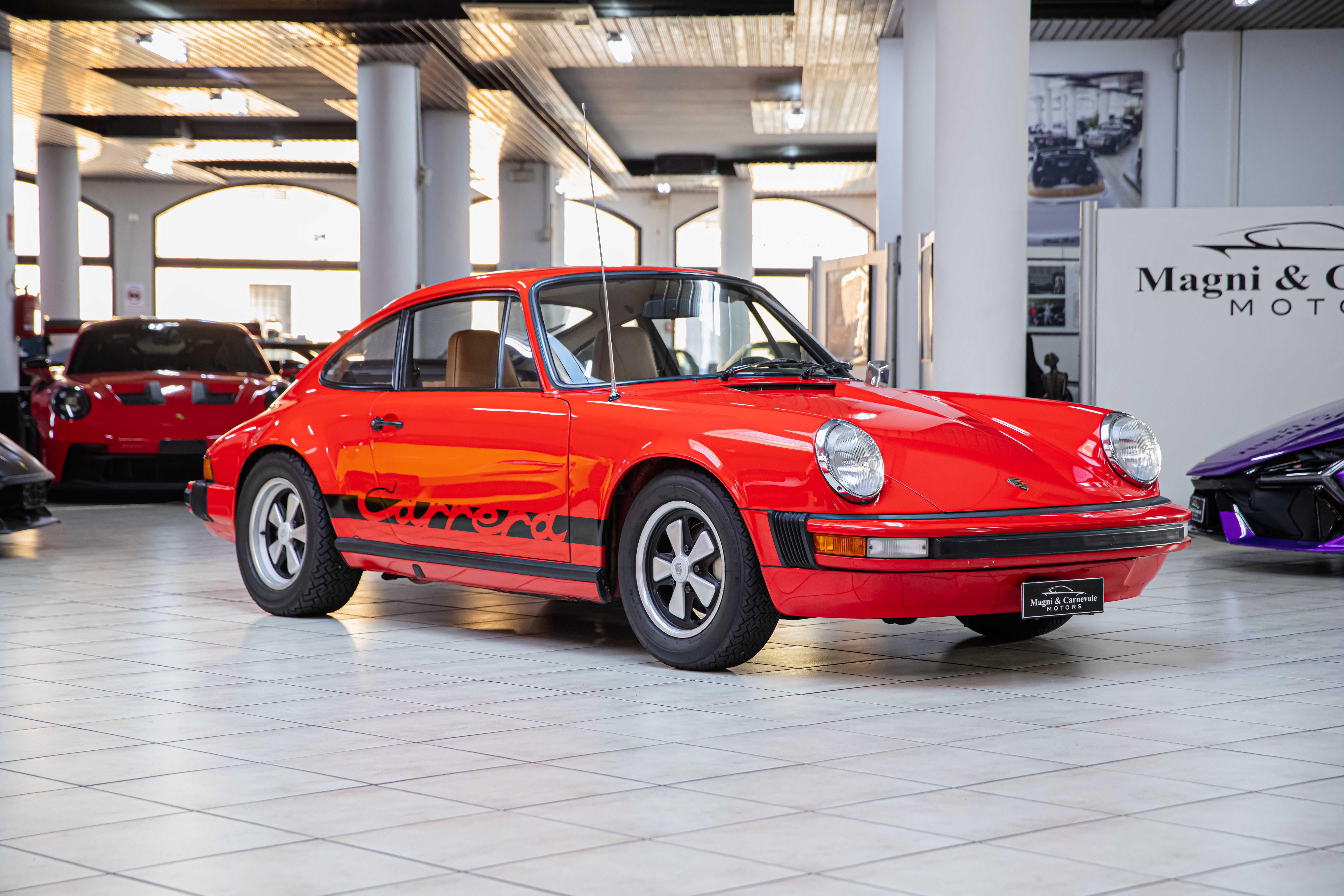 1974 Porsche 911 Carrera 2.7 MFI offered by a specialist dealer in Milan, Italy, photo 4 of 20