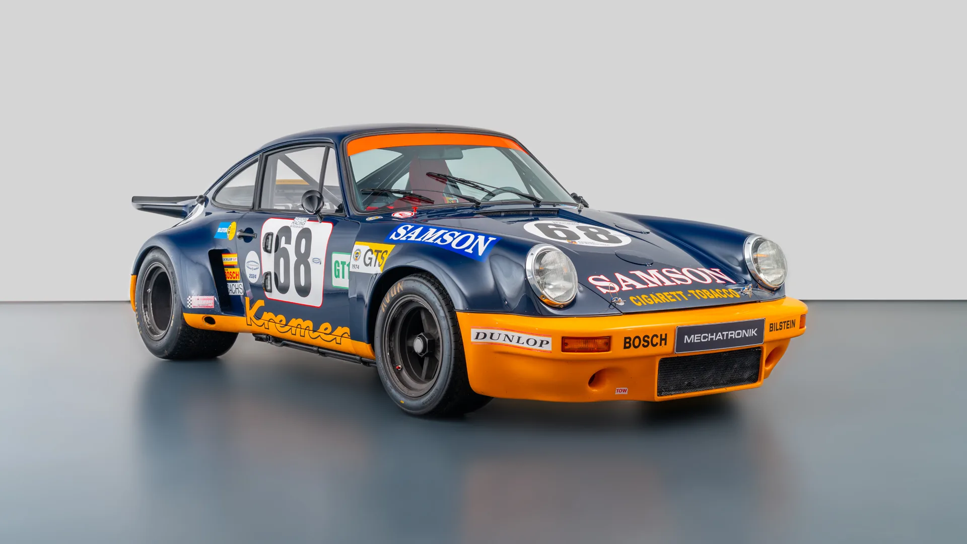 1974 Porsche 911 Carrera RSR 3.0 proposée par un concessionnaire spécialisé à Pleidelsheim, Allemagne, photo principale
